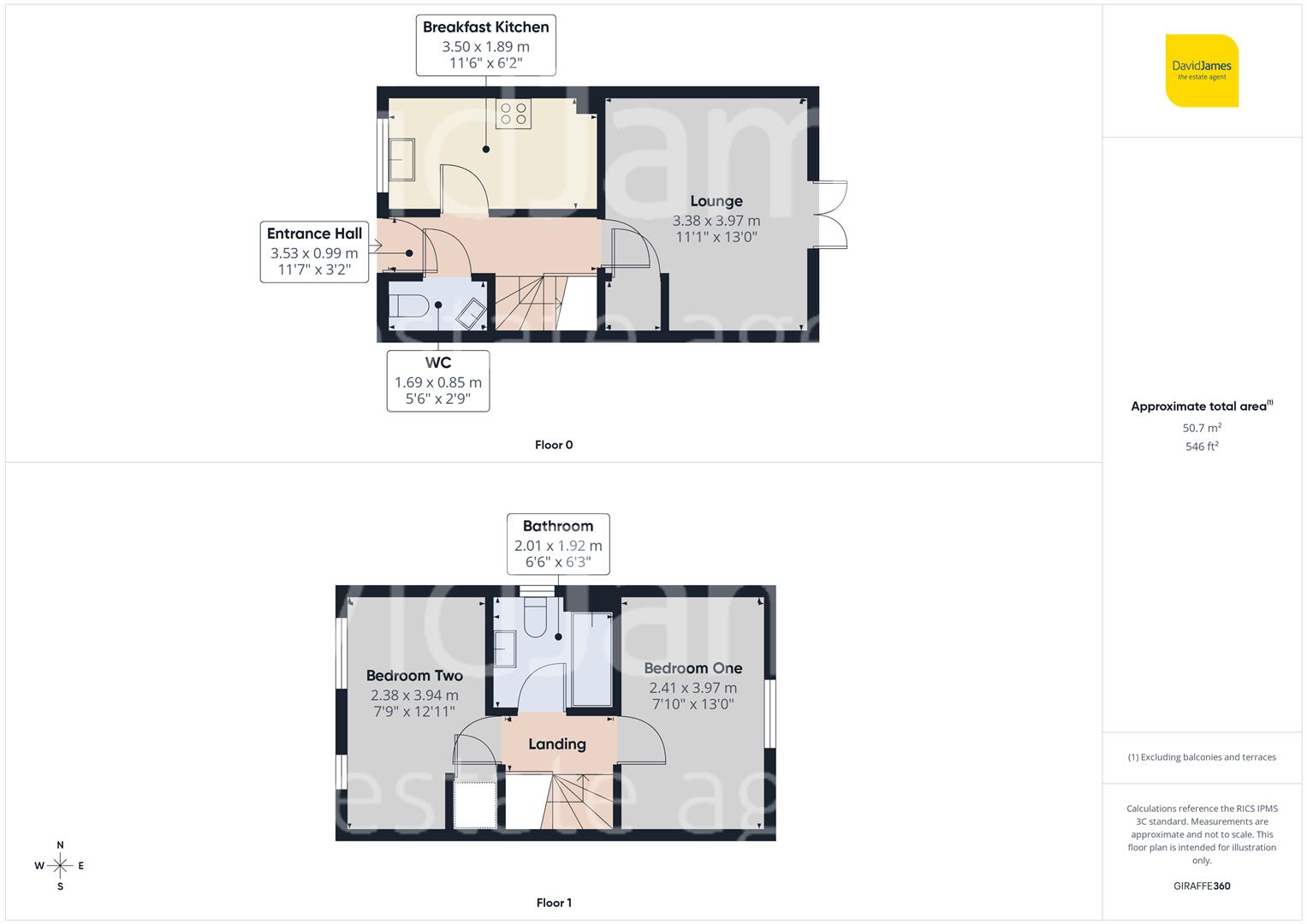 Floorplan for Ploughmans Grove, Huthwaite, Sutton-In-Ashfield