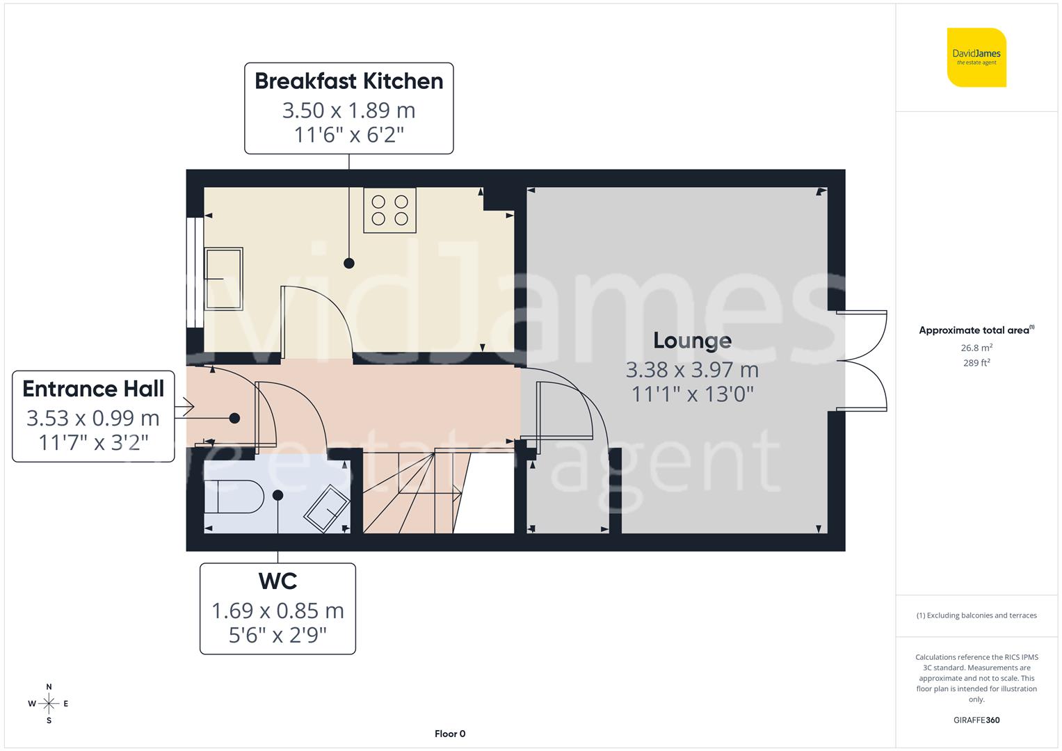 Floorplan for Ploughmans Grove, Huthwaite, Sutton-In-Ashfield
