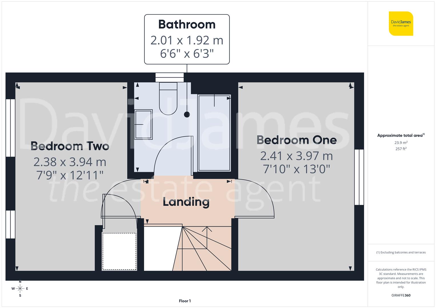 Floorplan for Ploughmans Grove, Huthwaite, Sutton-In-Ashfield