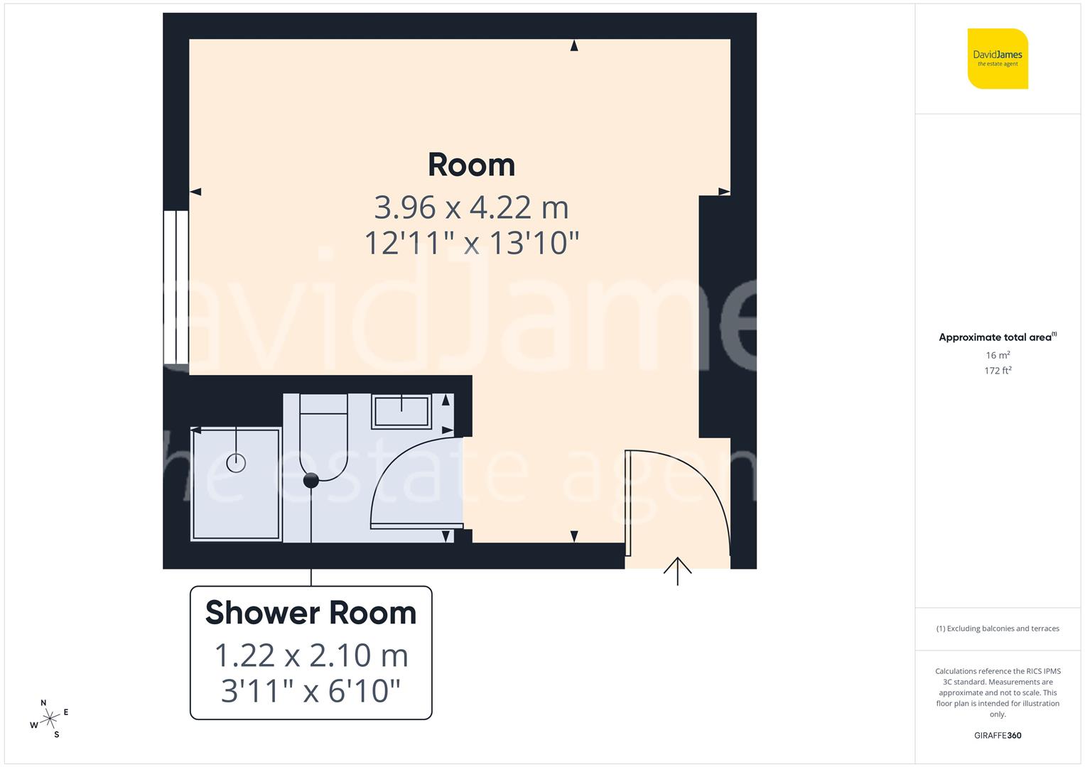Floorplan for Carlton Hill, Carlton, Nottingham