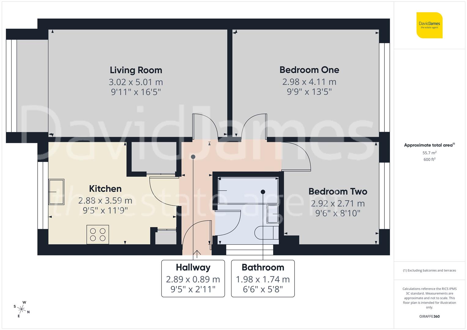 Floorplan for Whittingham Court, Whittingham Road, Mapperley, Nottingham