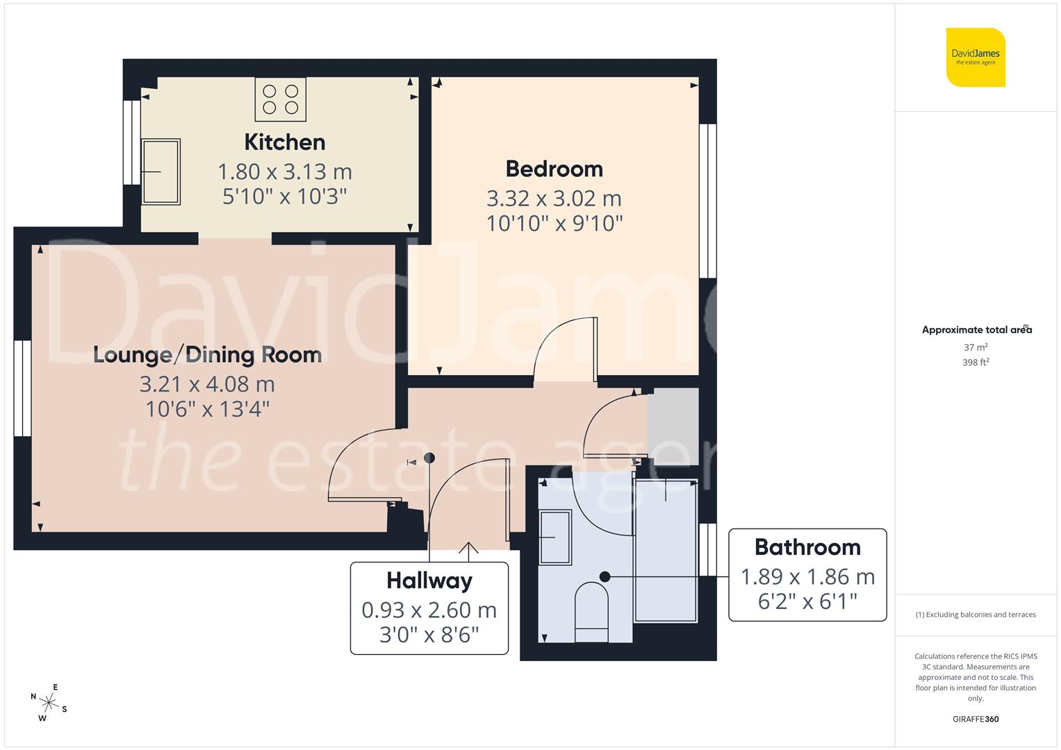Floorplan for Ardmore Close, Nottingham