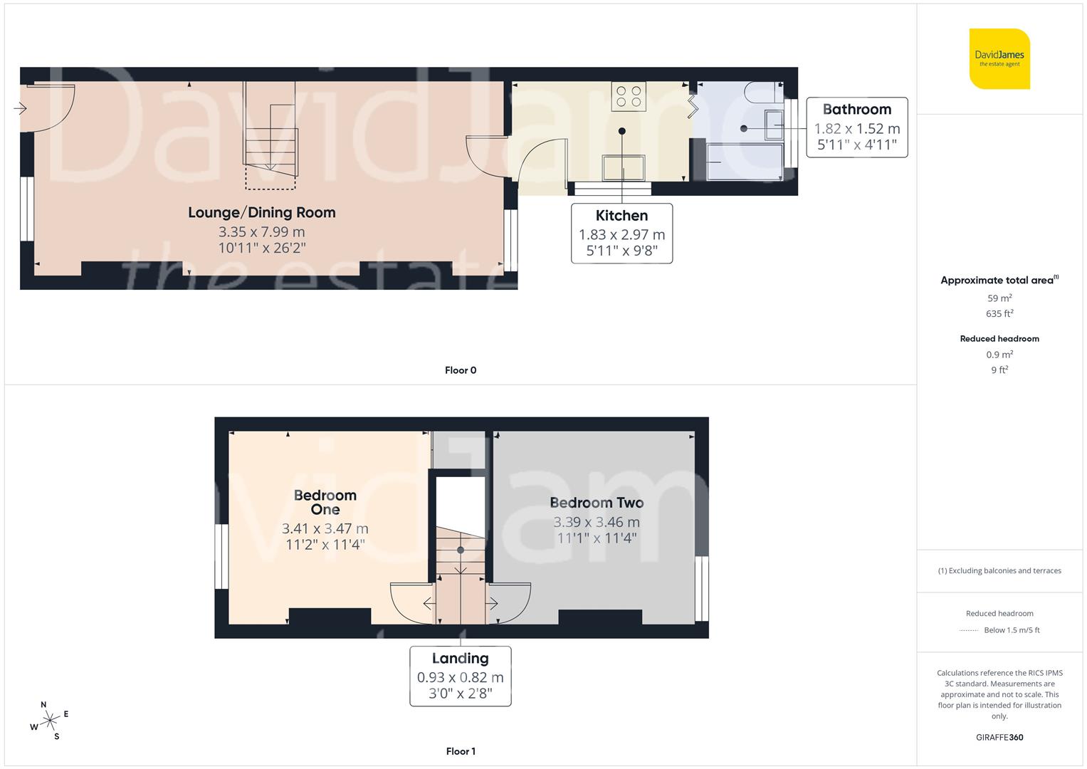 Floorplan for Gordon Road, Thorneywood, Nottingham