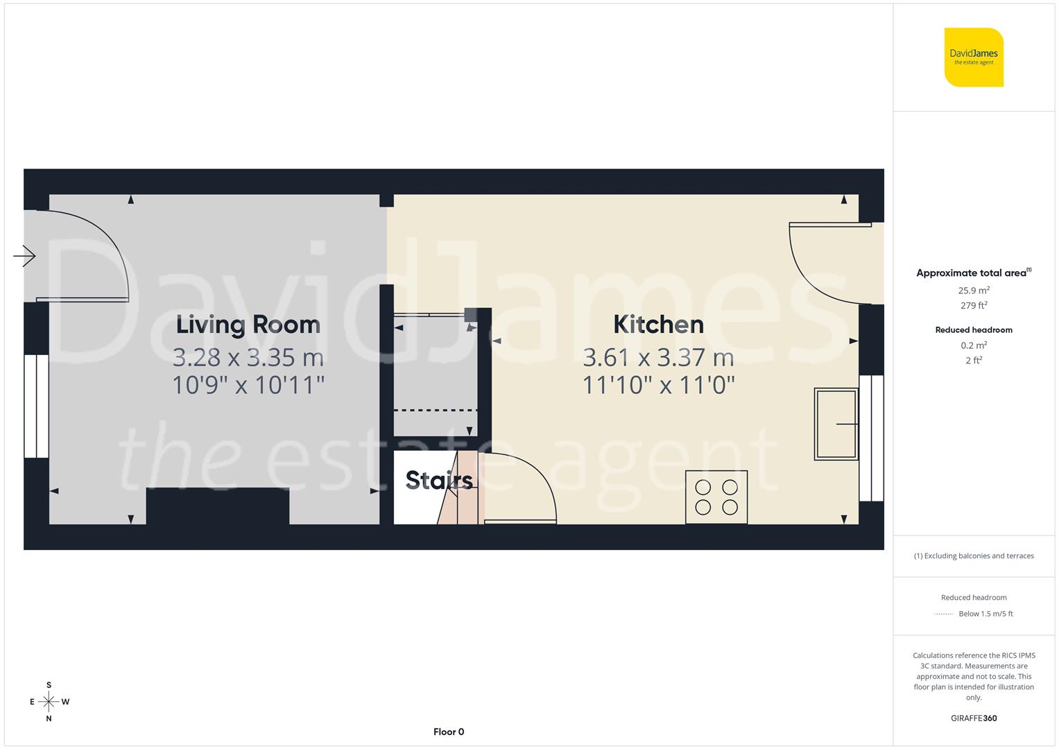 Floorplan for Lamcote Grove, Nottingham