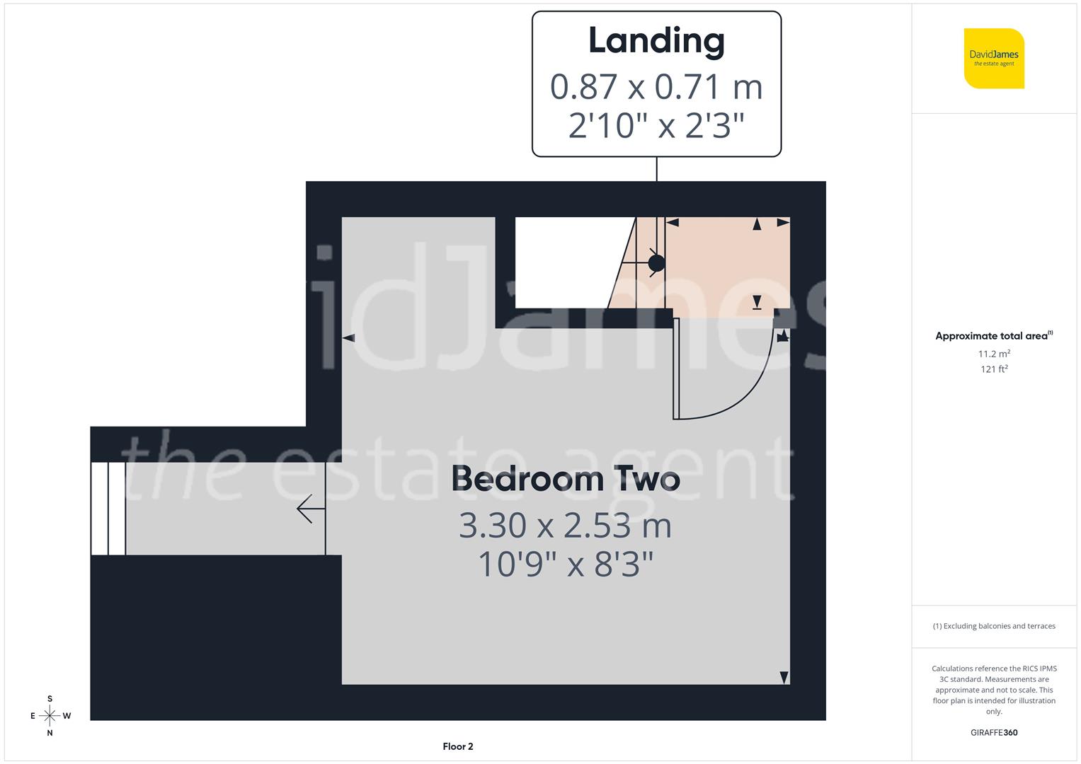 Floorplan for Lamcote Grove, Nottingham