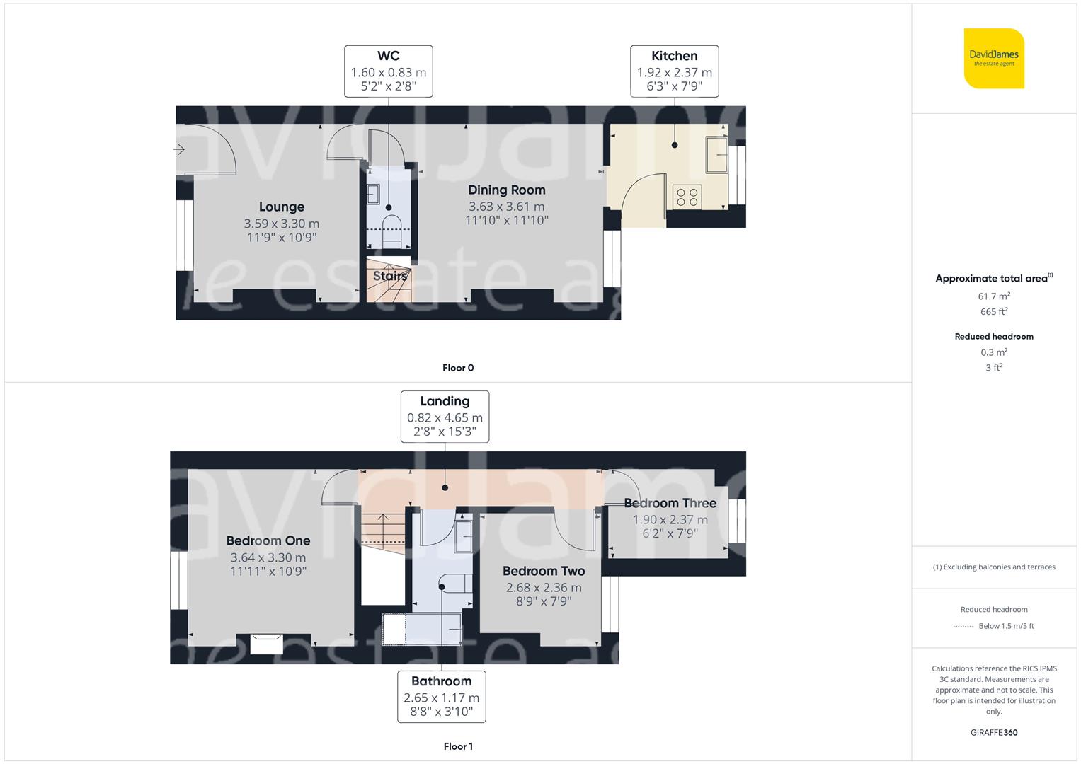 Floorplan for Burford Street, Arnold, Nottingham