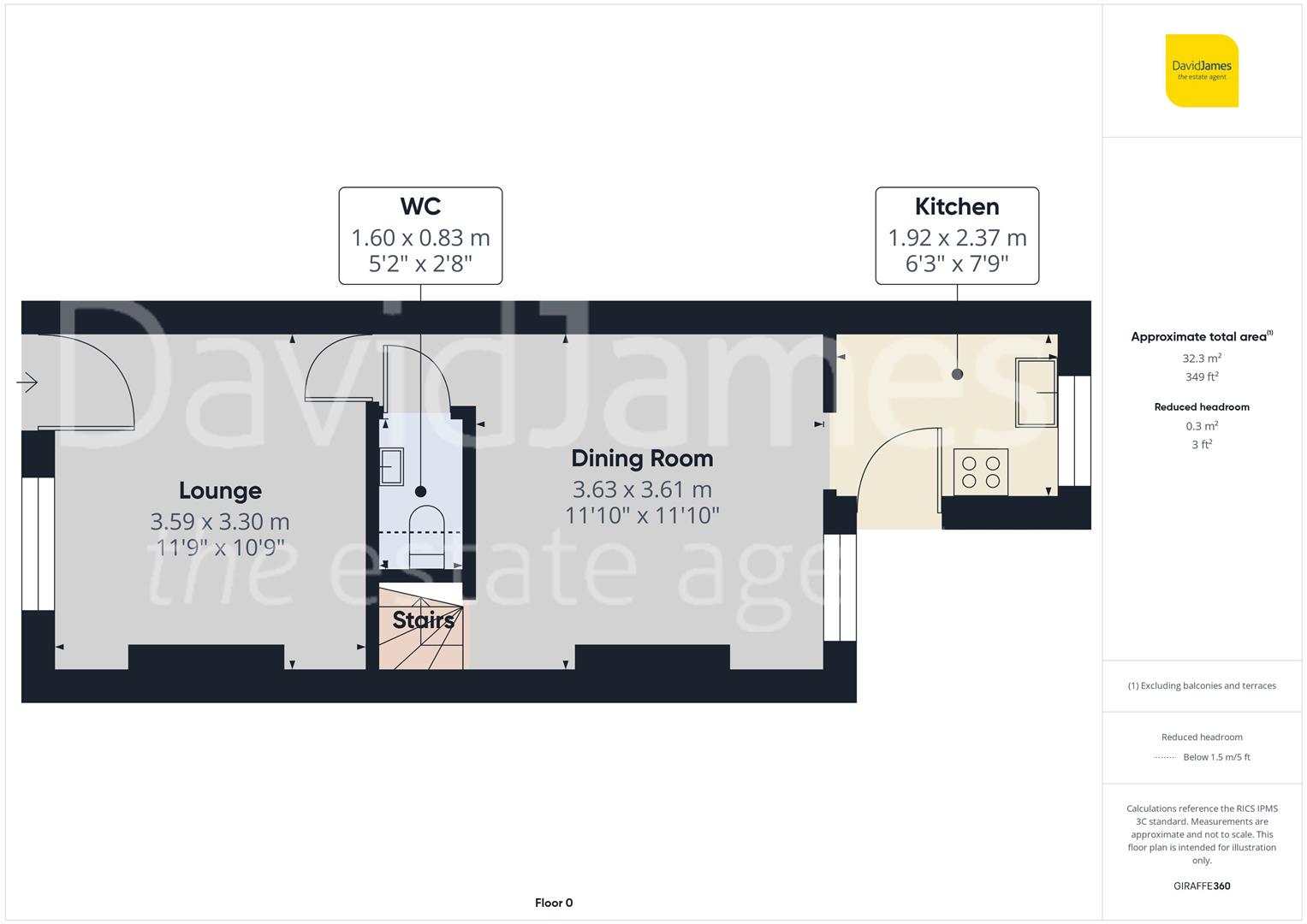 Floorplan for Burford Street, Arnold, Nottingham