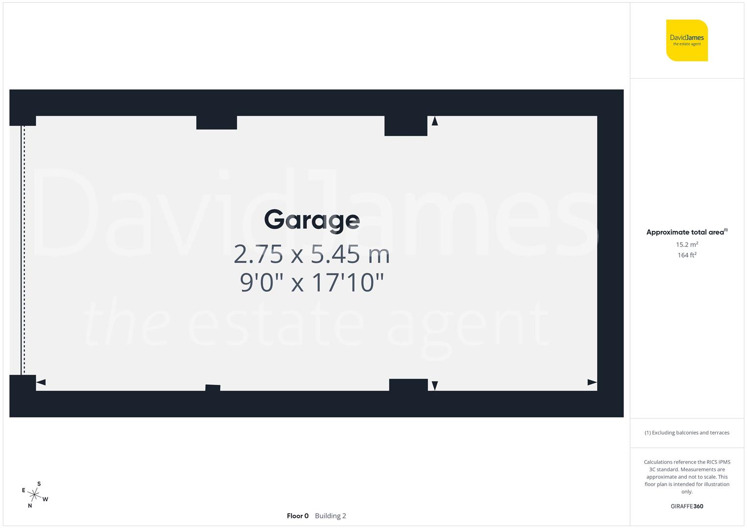 Floorplan for Kew Close, Compton Acres, West Bridgford, Nottingham