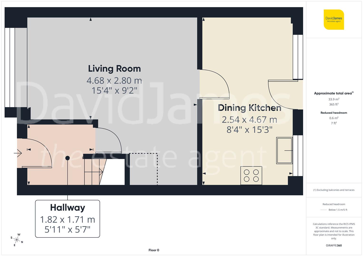 Floorplan for Macmillan Close, Mapperley, Nottingham