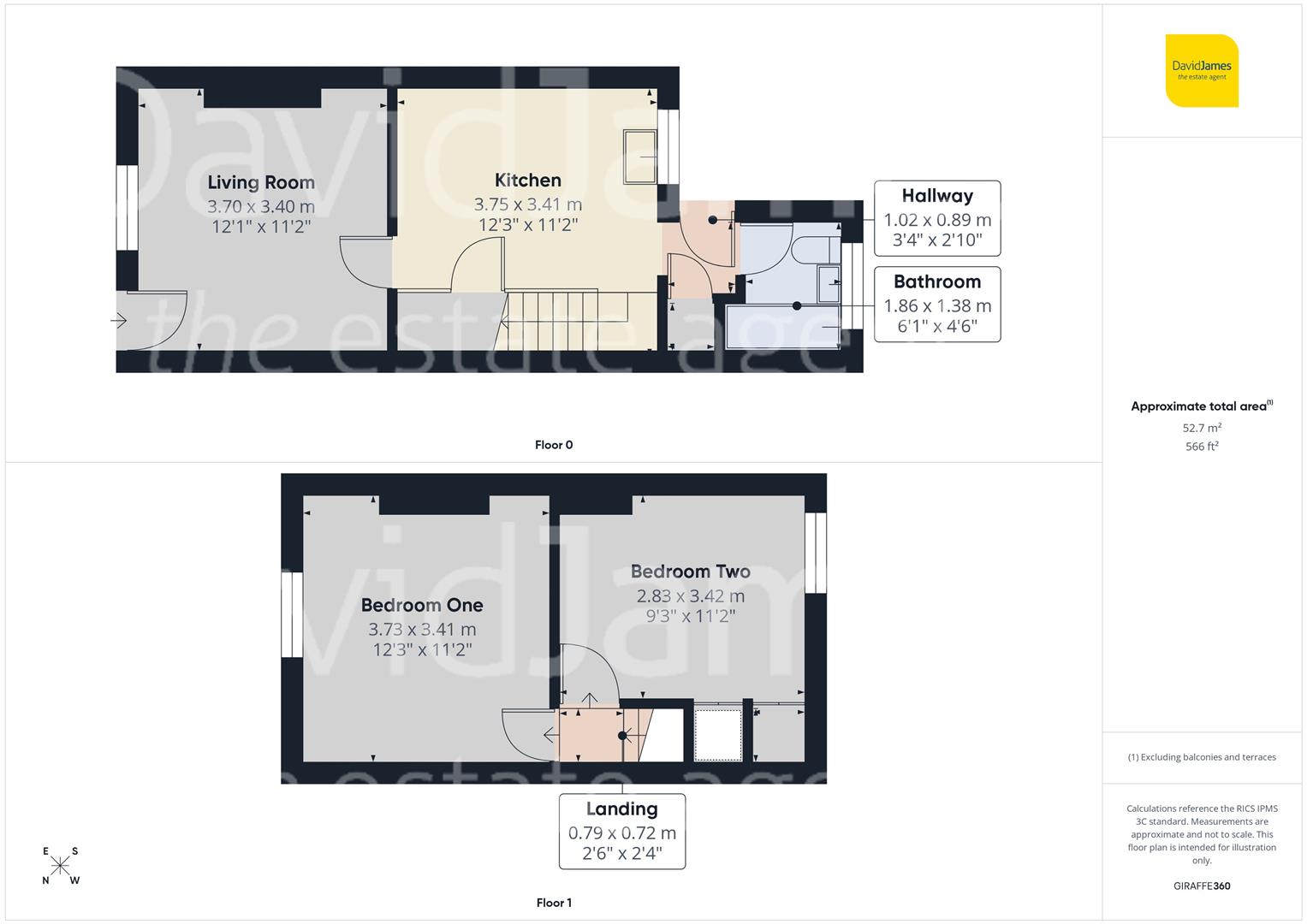Floorplan for Freiston Street, Bobbers Mill, Nottingham