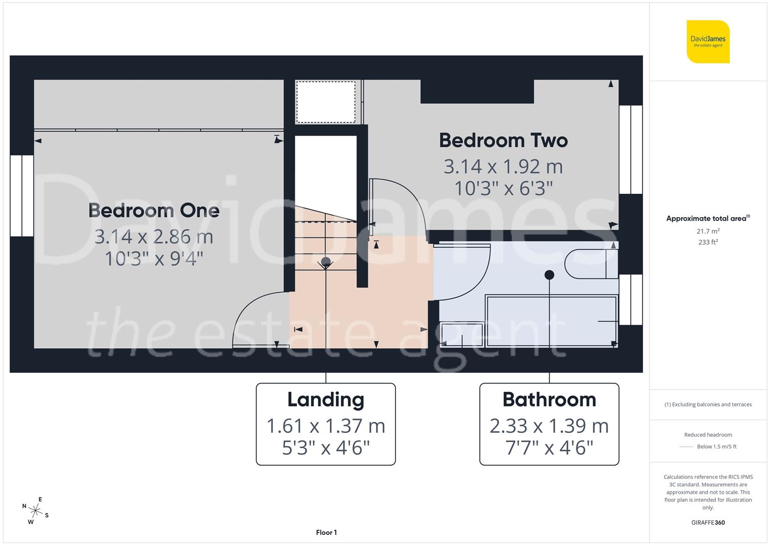 Floorplan for Hardstaff Road, Nottingham