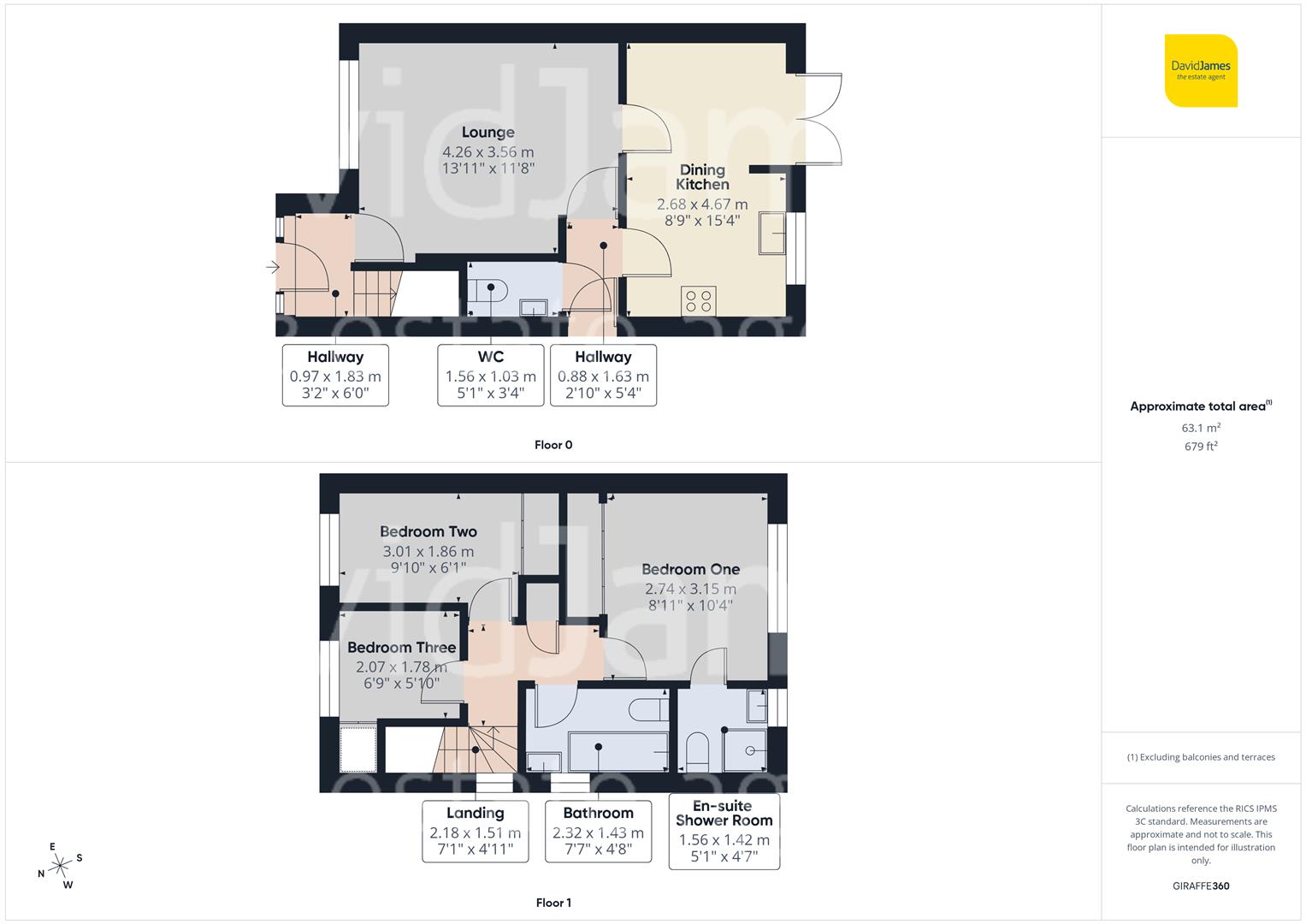 Floorplan for Quarry Dale View, Mansfield