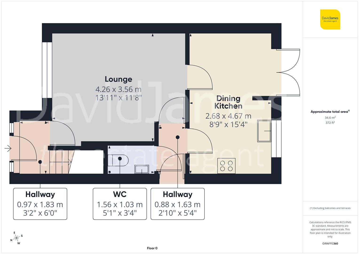 Floorplan for Quarry Dale View, Mansfield
