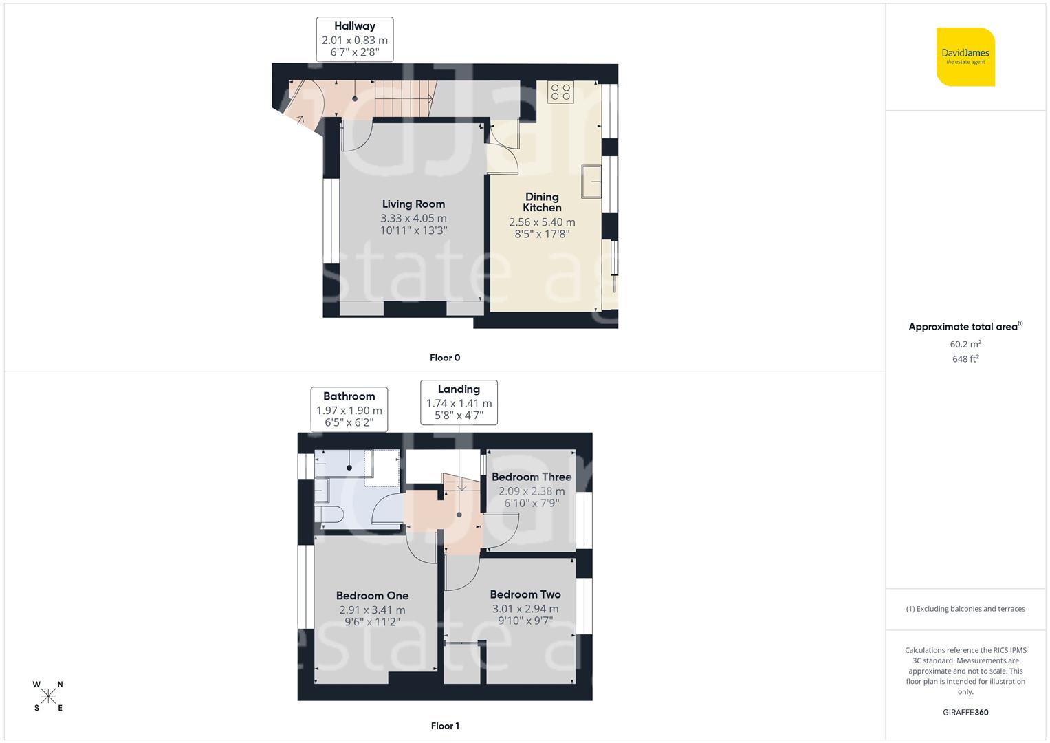 Floorplan for Andover Road, Nottingham