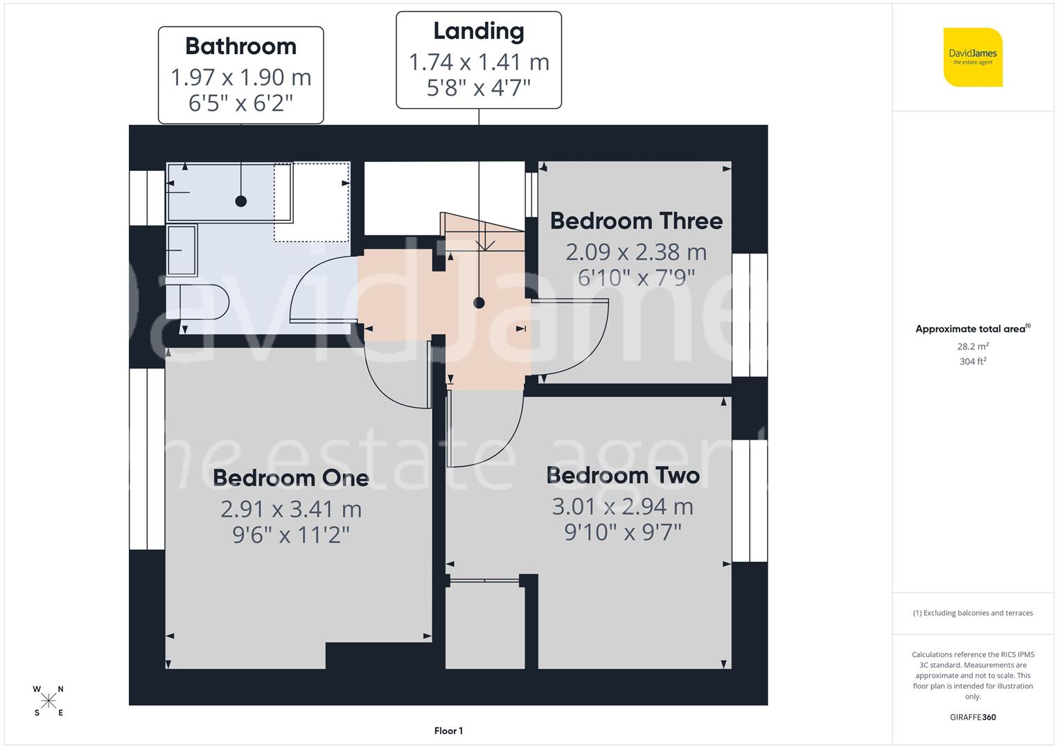Floorplan for Andover Road, Nottingham