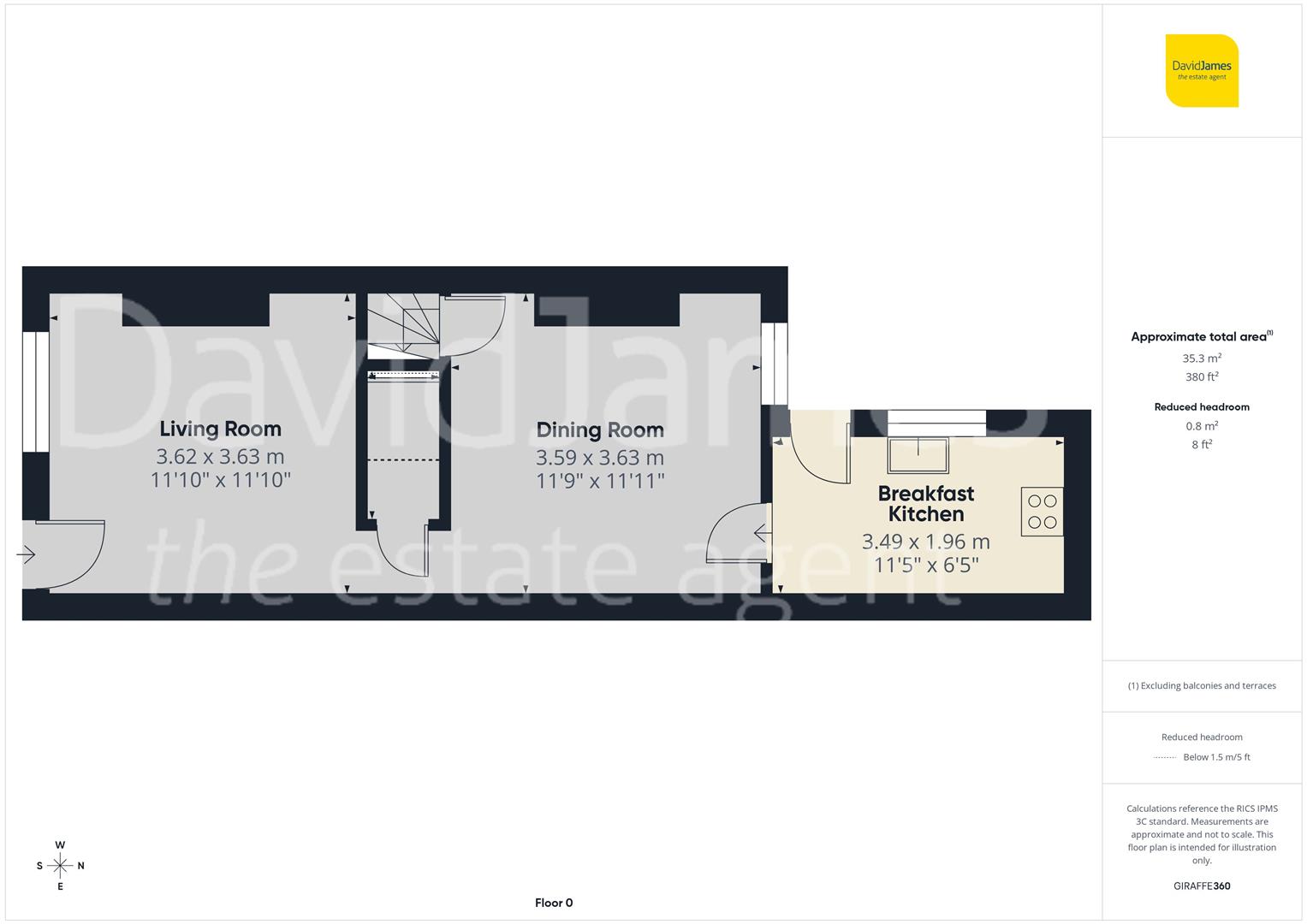 Floorplan for Logan Street, Nottingham