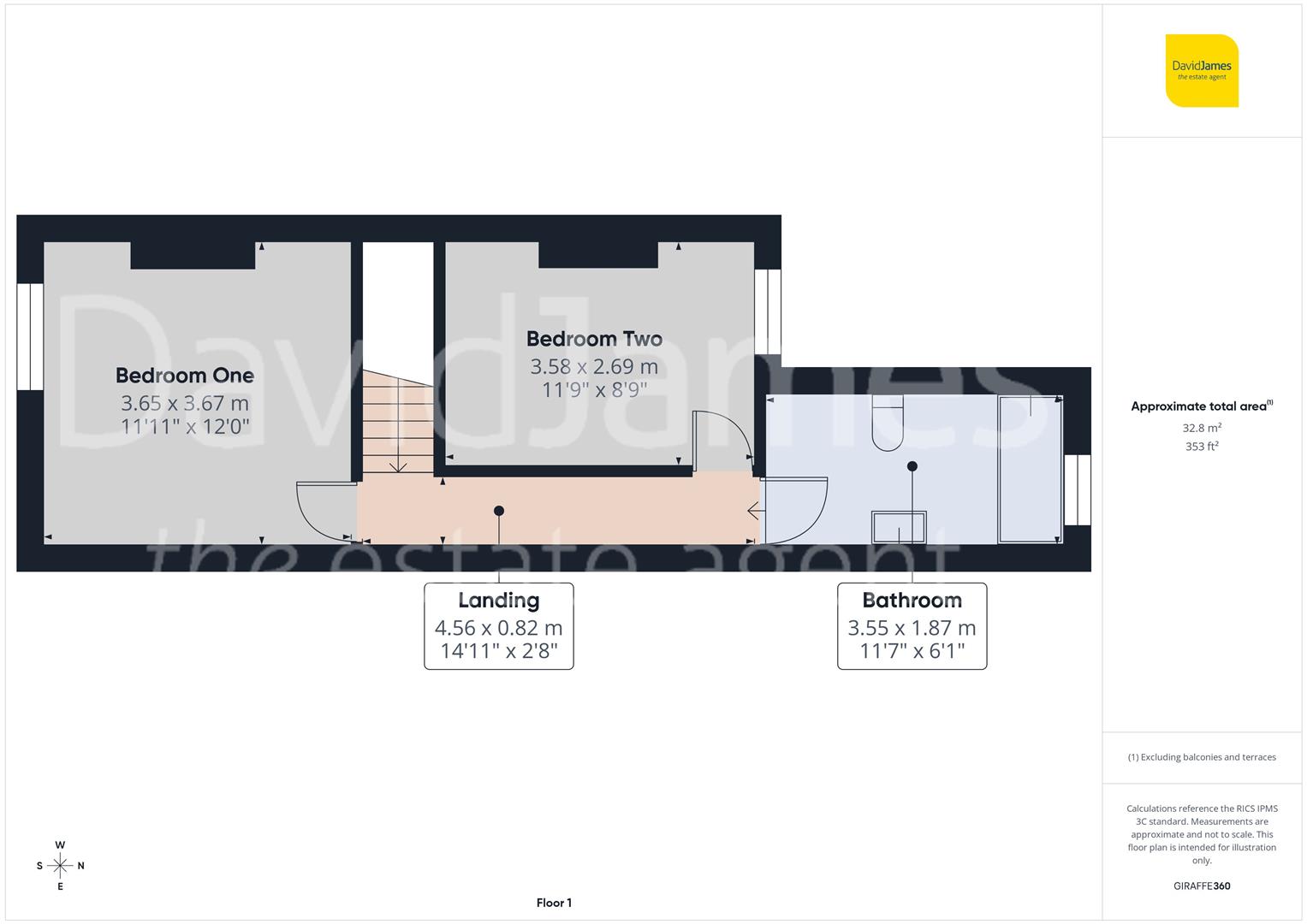 Floorplan for Logan Street, Nottingham