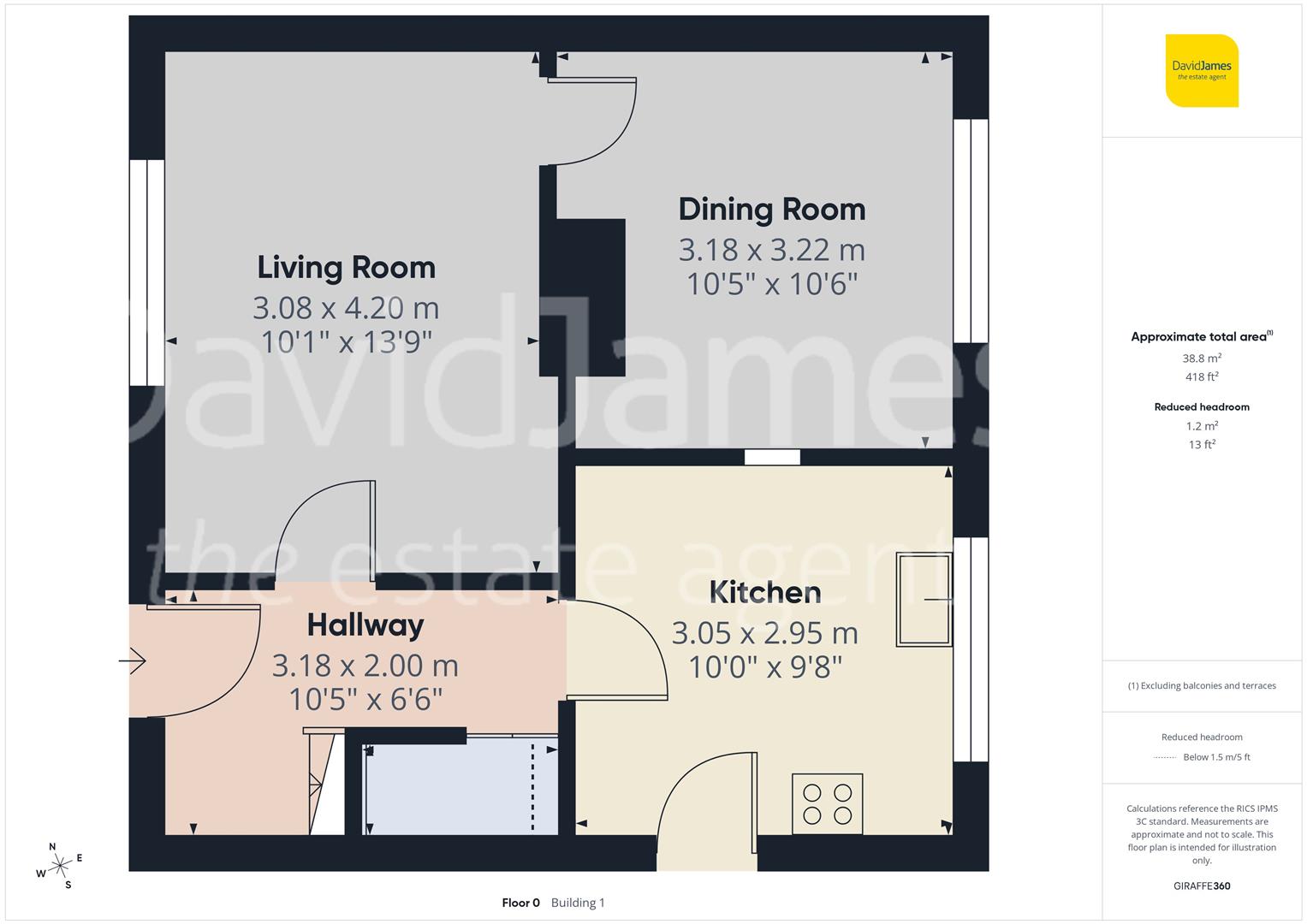 Floorplan for Colley Moor Leys Lane, Clifton, Nottingham