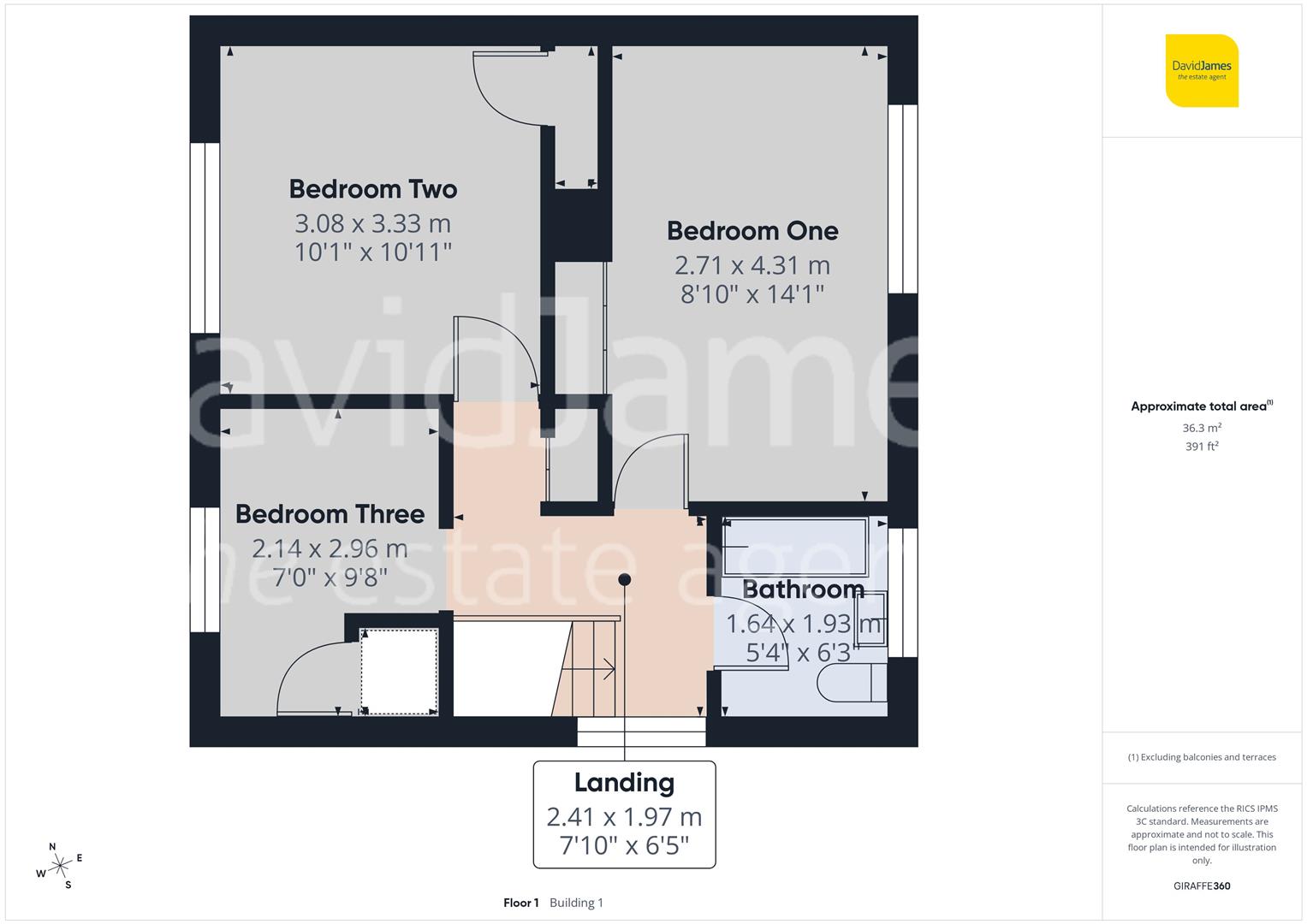 Floorplan for Colley Moor Leys Lane, Clifton, Nottingham