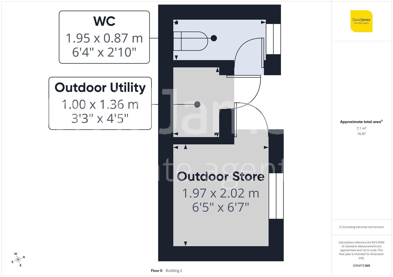 Floorplan for Colley Moor Leys Lane, Clifton, Nottingham