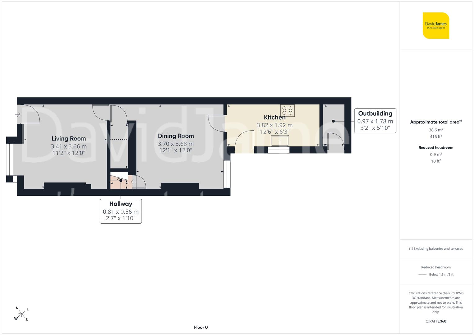 Floorplan for Burgass Road, Nottingham