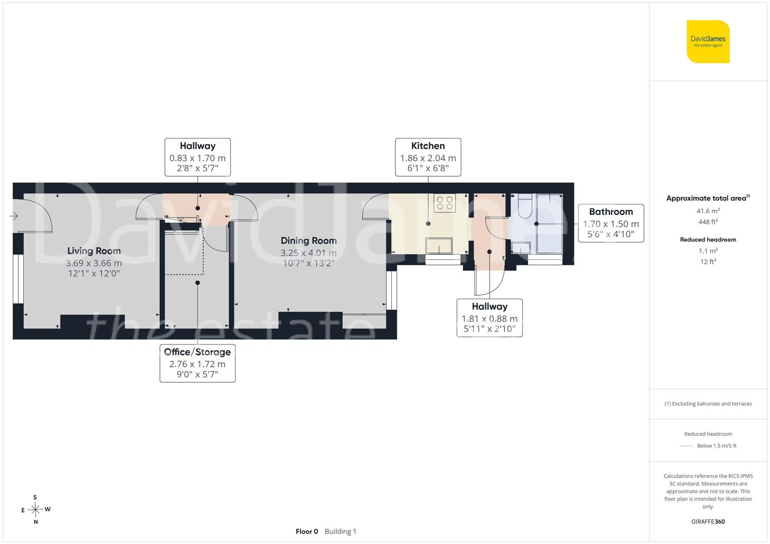 Floorplan for Cromford Road, Langley Mill, Nottingham