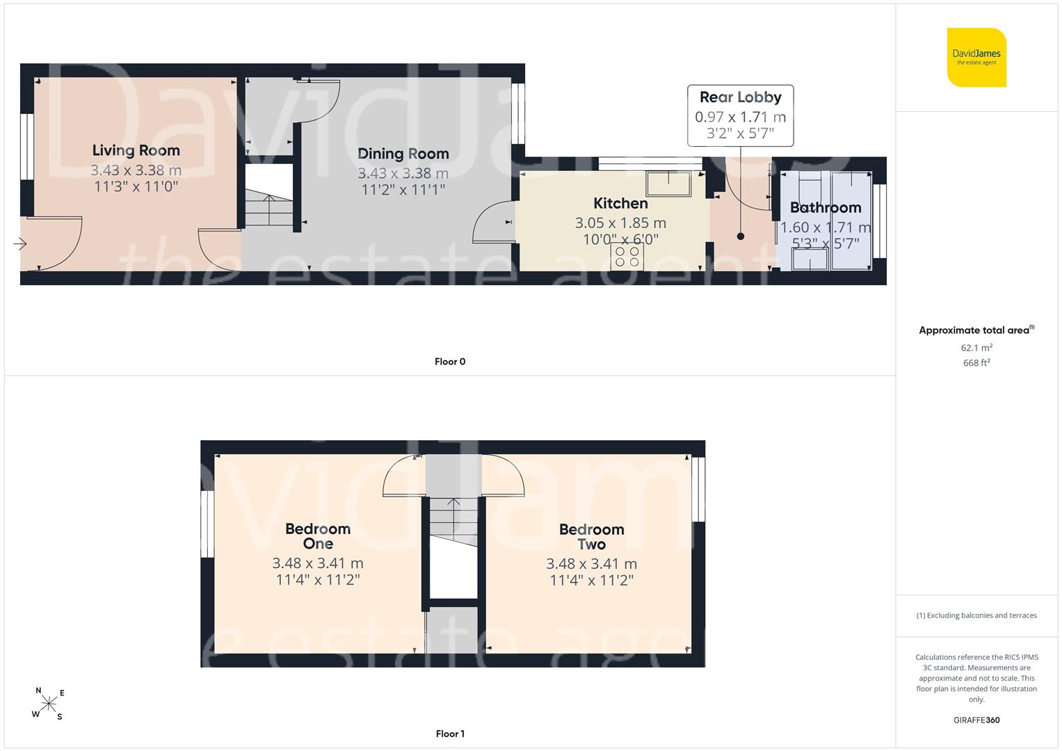 Floorplan for Gordon Road, Thorneywood, Nottingham