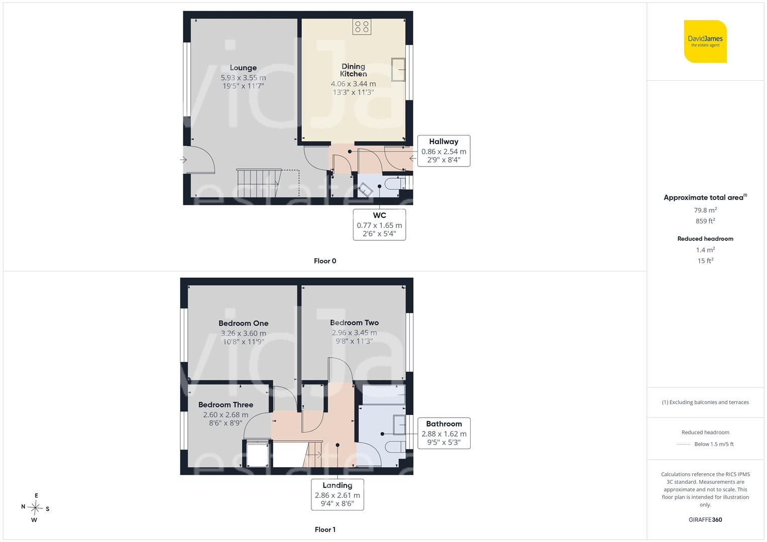 Floorplan for Augustine Gardens, Nottingham