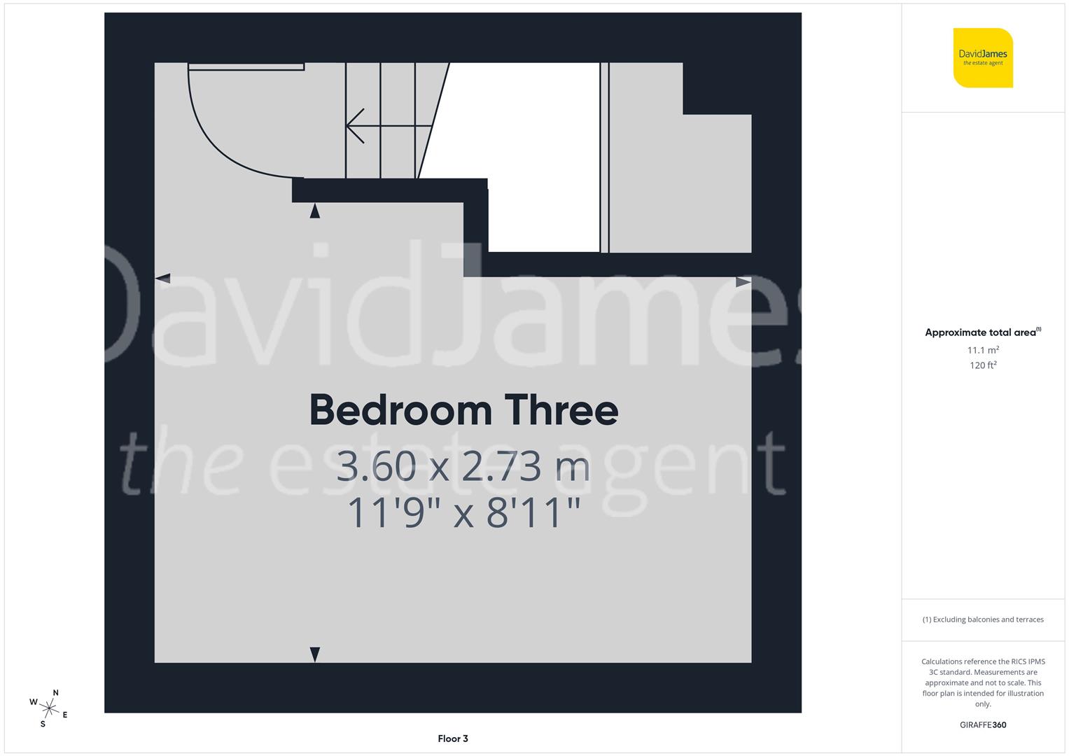 Floorplan for Baden Powell Road, Nottingham