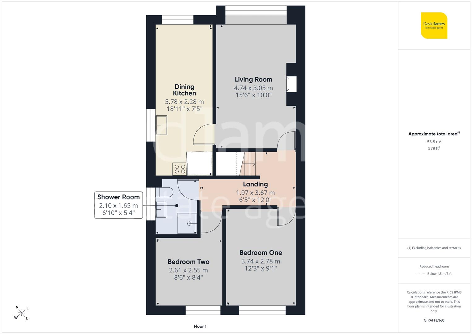 Floorplan for Carmel Gardens, Arnold, Nottingham
