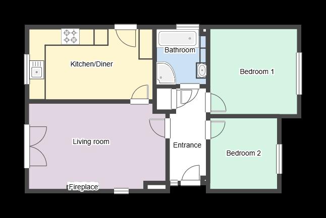 Floorplan for Redland Road, Mansfield