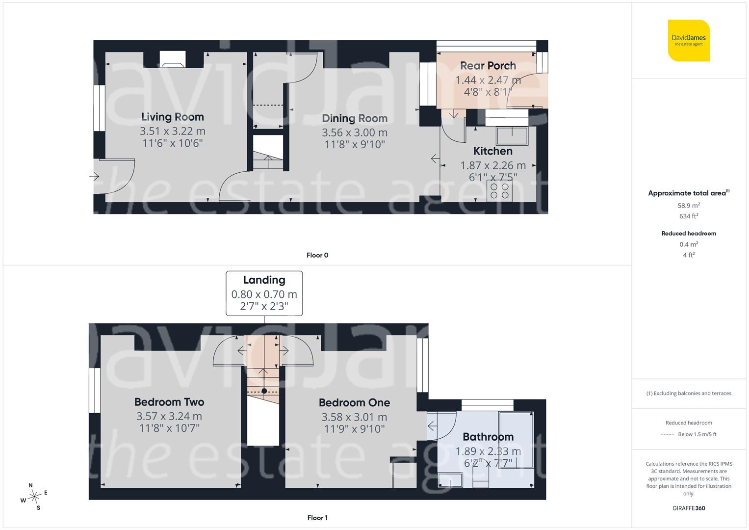 Floorplan for Chesterfield Street, Carlton, Nottingham