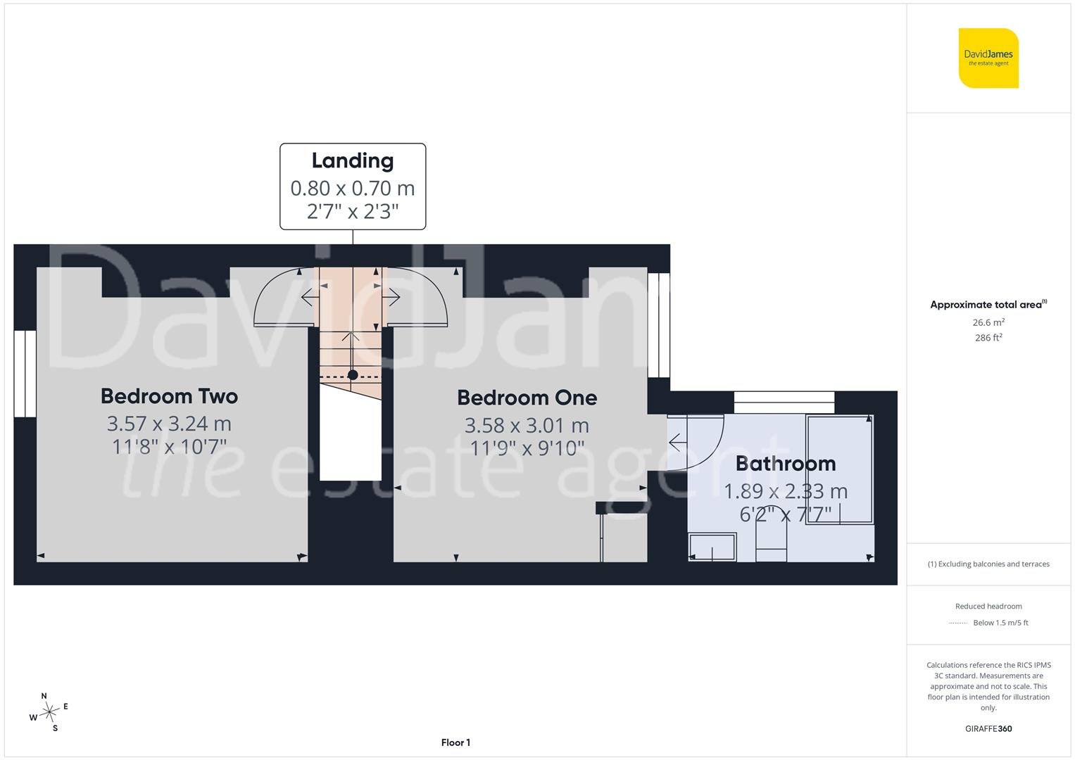 Floorplan for Chesterfield Street, Carlton, Nottingham