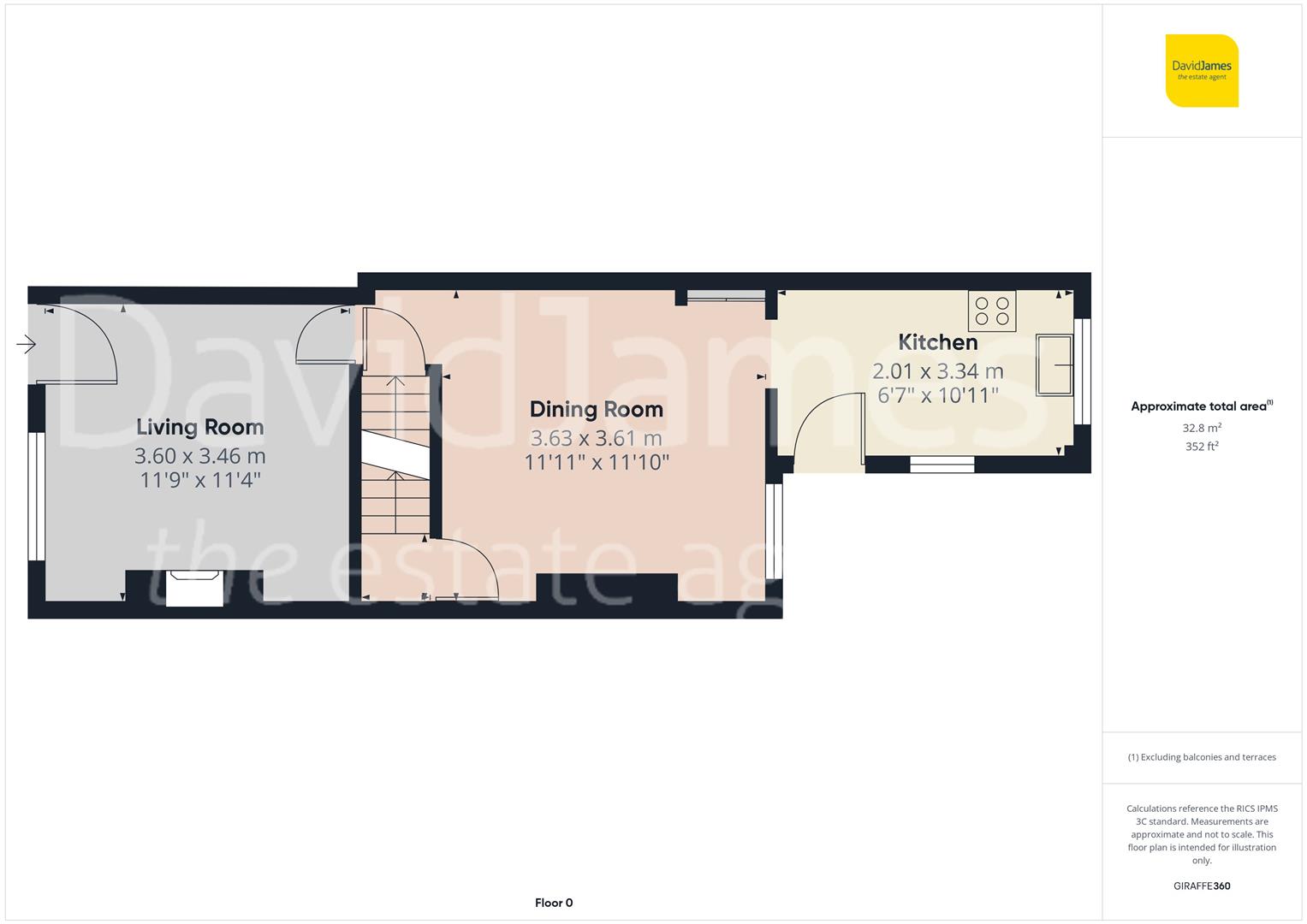 Floorplan for Chard Street, New Basford, Nottingham