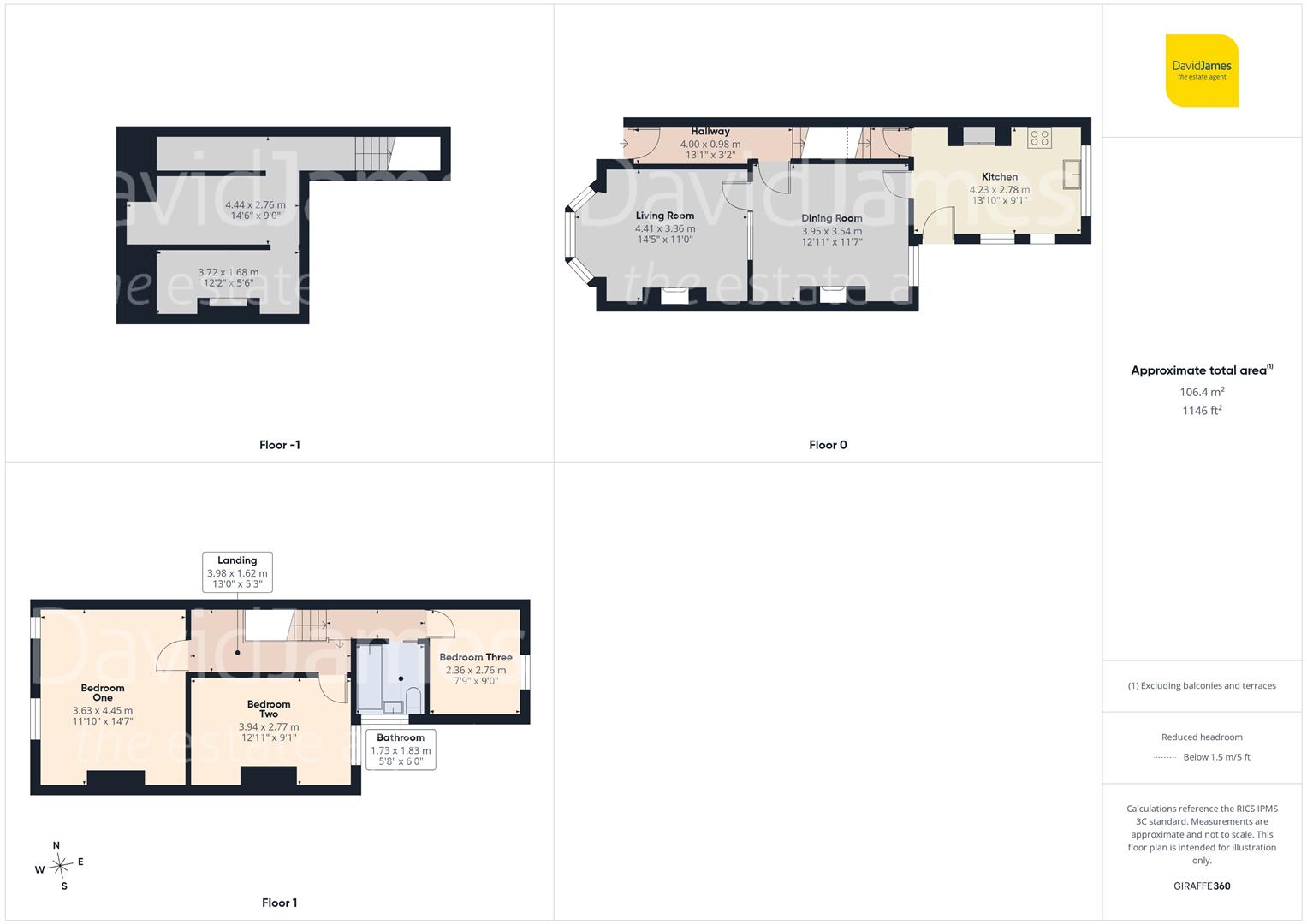 Floorplan for Nelson Road, Daybrook, Nottingham