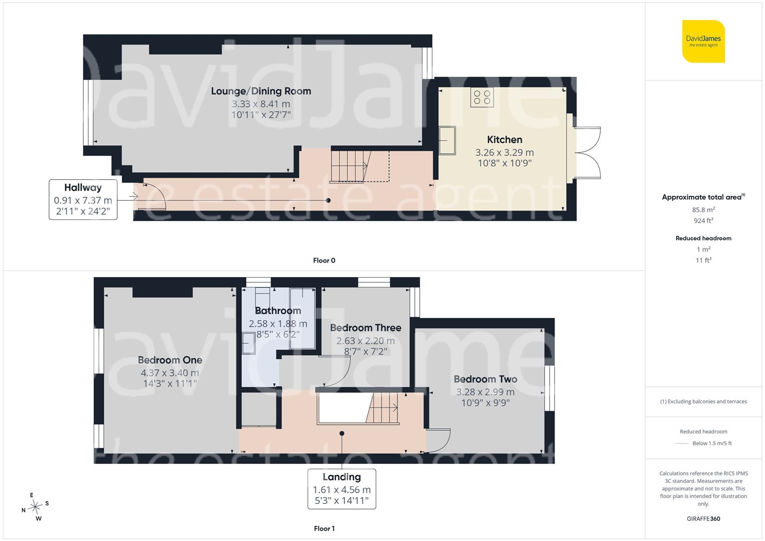 Floorplan for St. Bartholomews Road, Nottingham