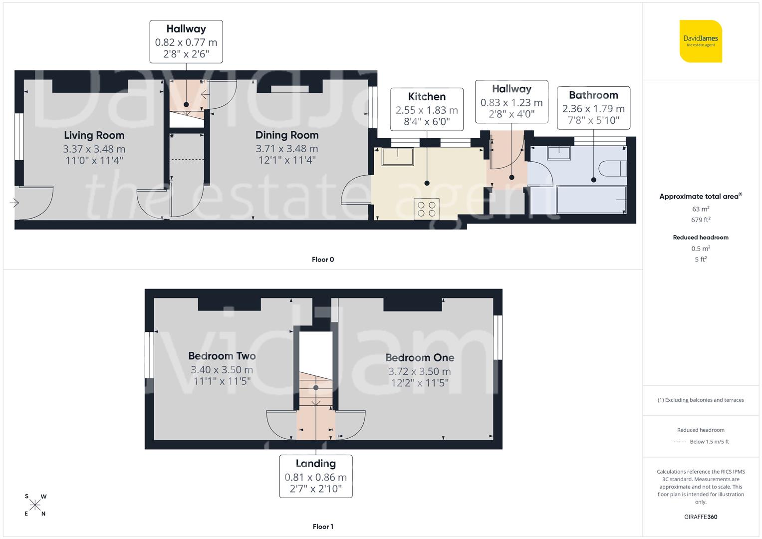 Floorplan for Chandos Avenue, Netherfield, Nottingham
