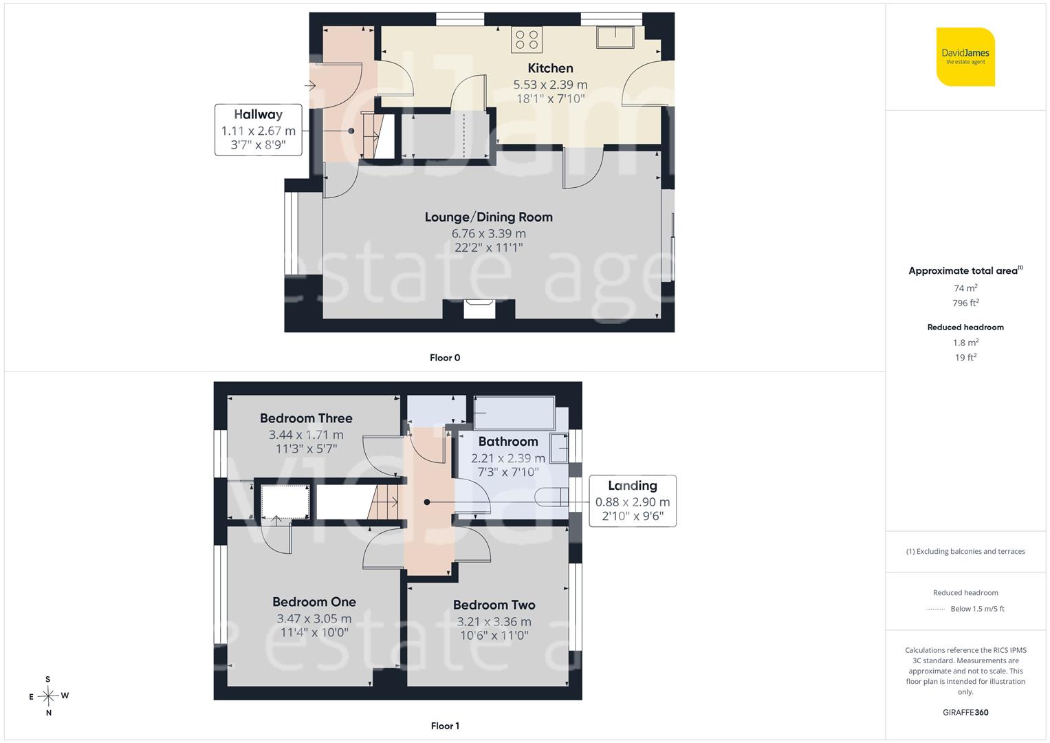 Floorplan for Mildenhall Crescent, Bestwood Park, Nottingham