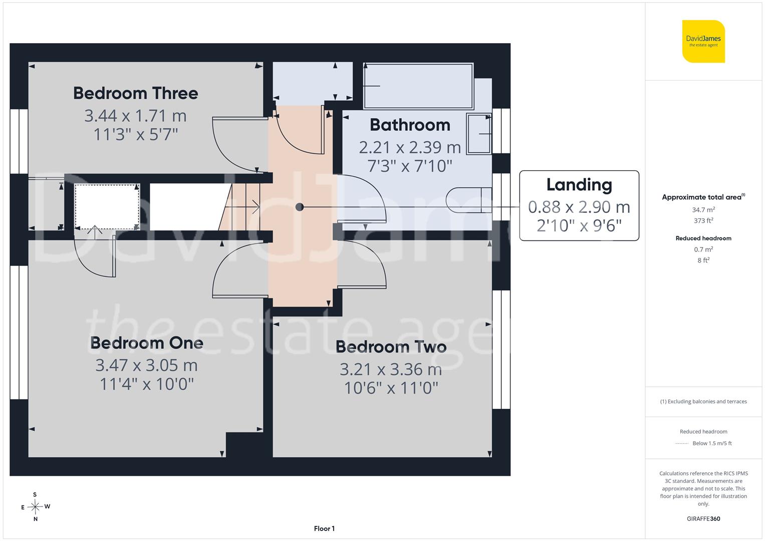 Floorplan for Mildenhall Crescent, Bestwood Park, Nottingham