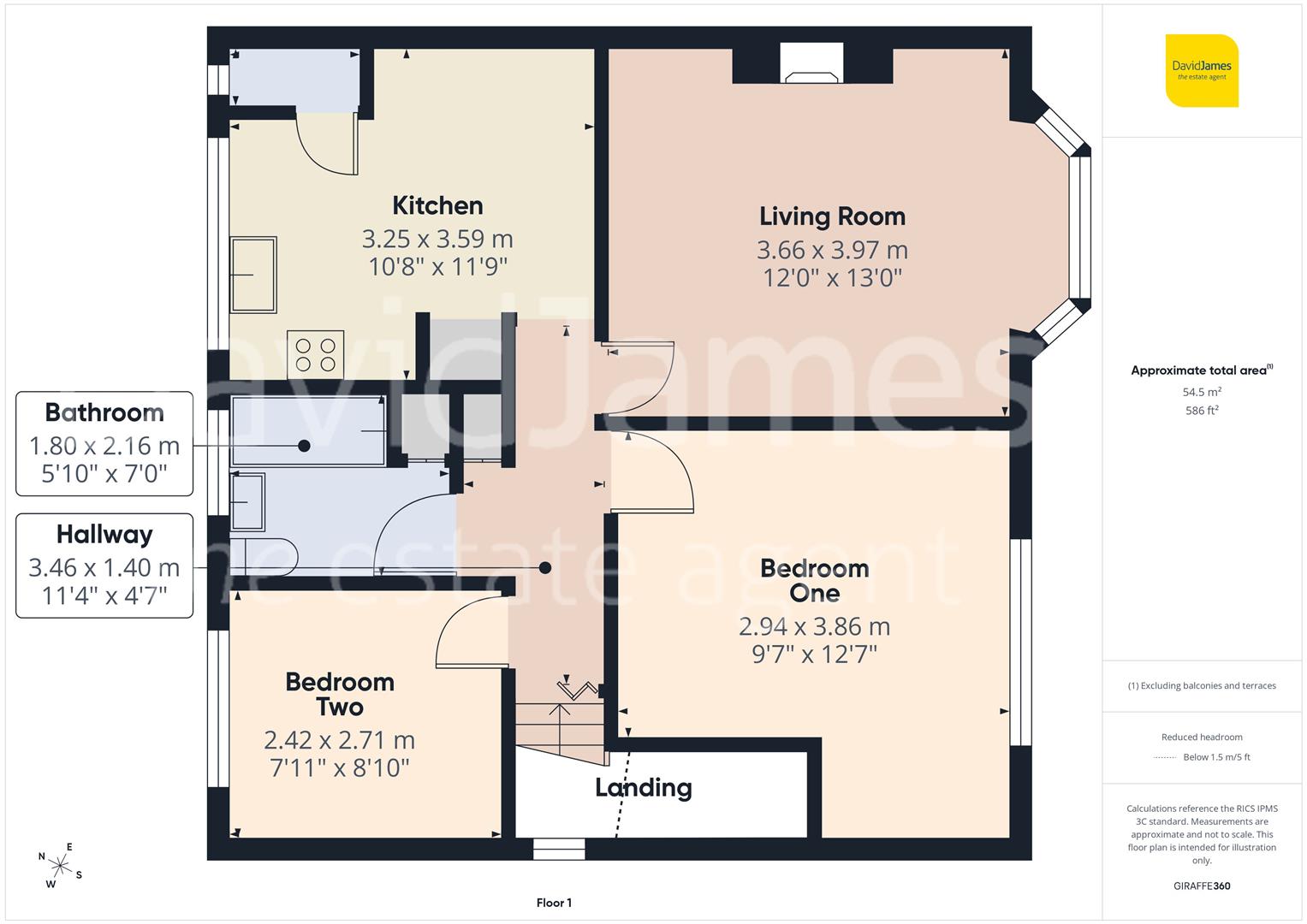 Floorplan for Holly Avenue, Carlton, Nottingham