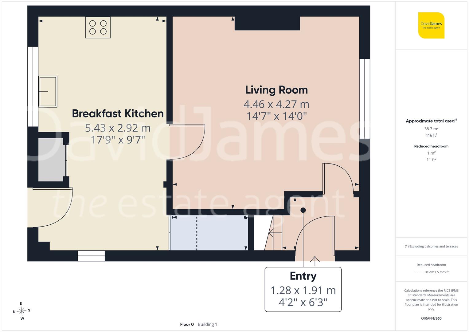 Floorplan for Beckhampton Road, Nottingham