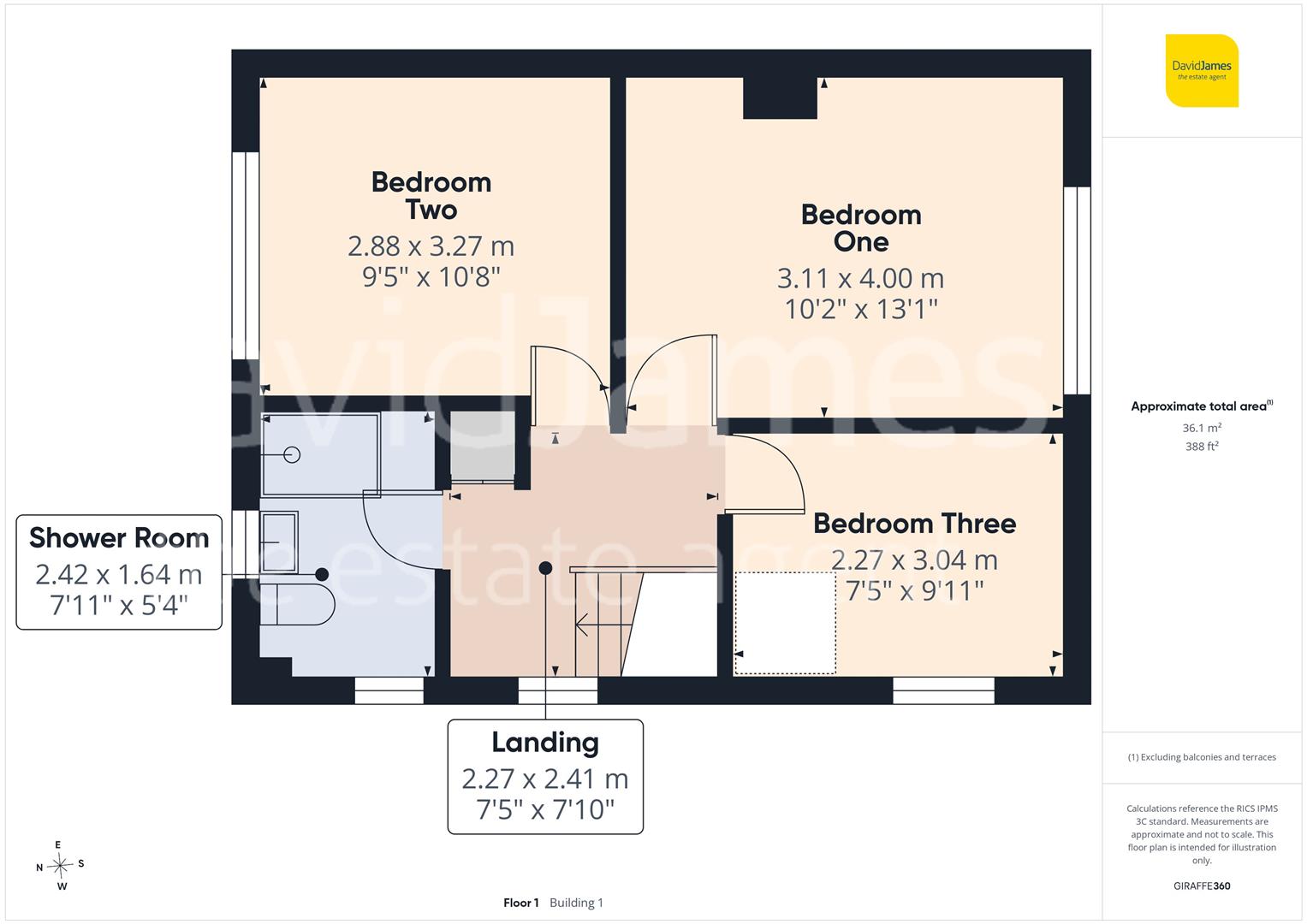 Floorplan for Beckhampton Road, Nottingham