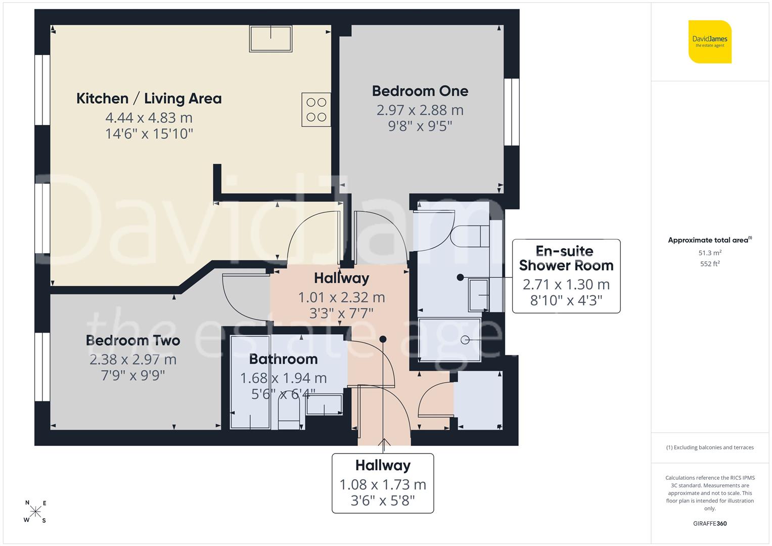 Floorplan for Shaw Gardens, Gedling, Nottingham