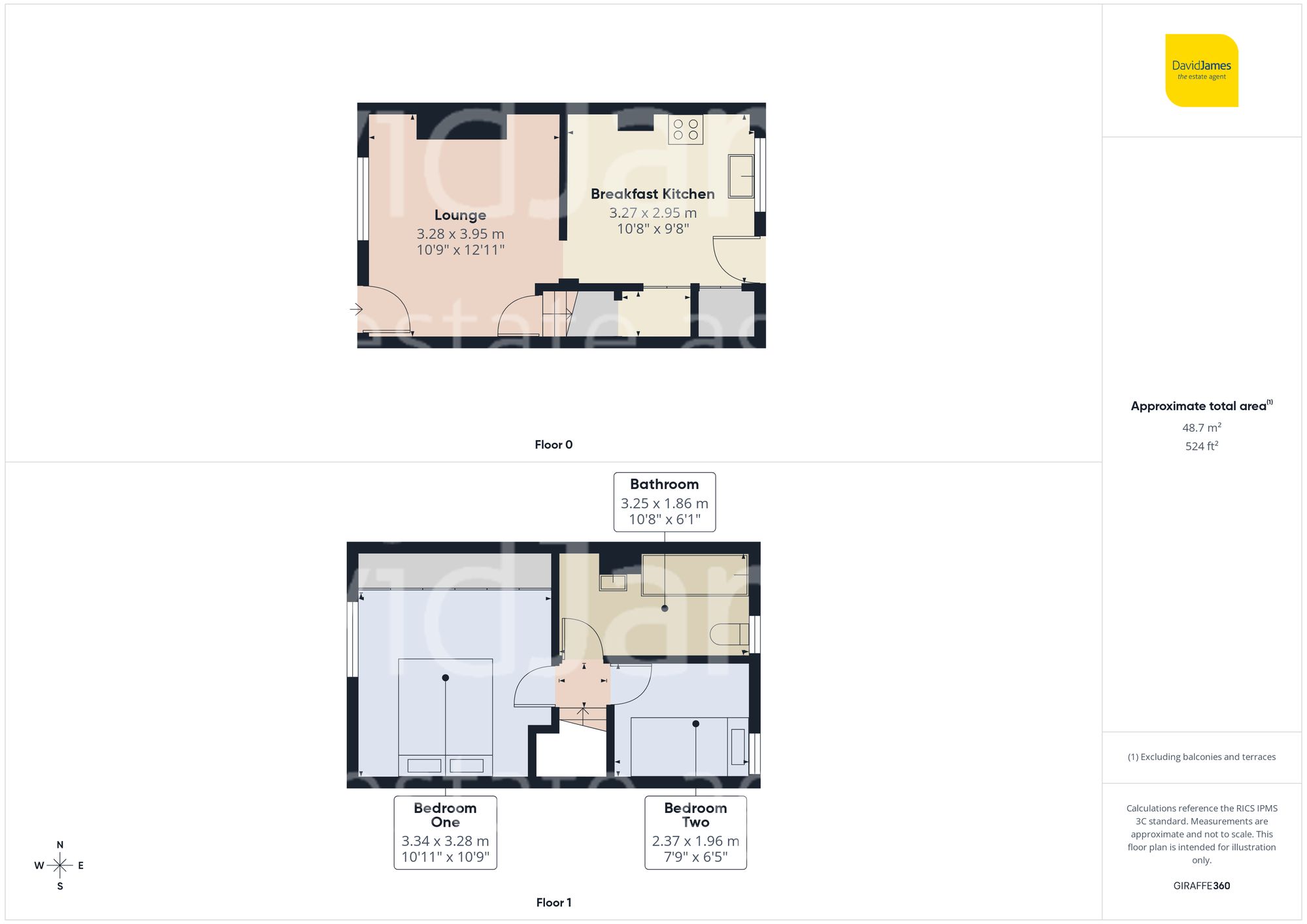 Floorplan for Kirks Buildings, Carlton, Nottingham