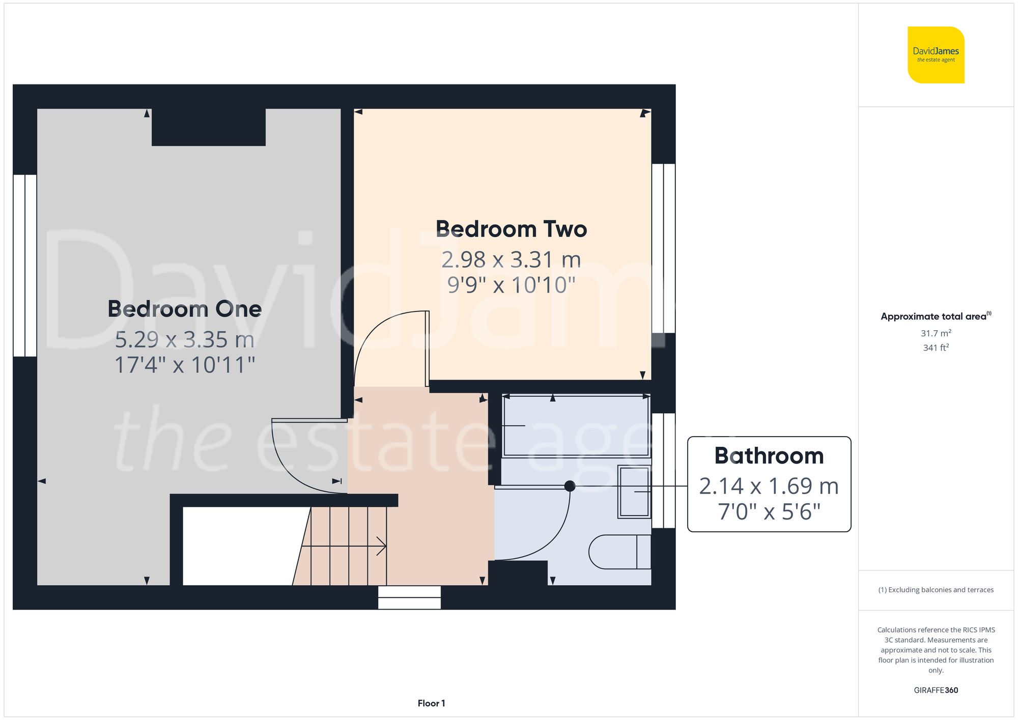 Floorplan for Lee Road, Calverton, Nottingham