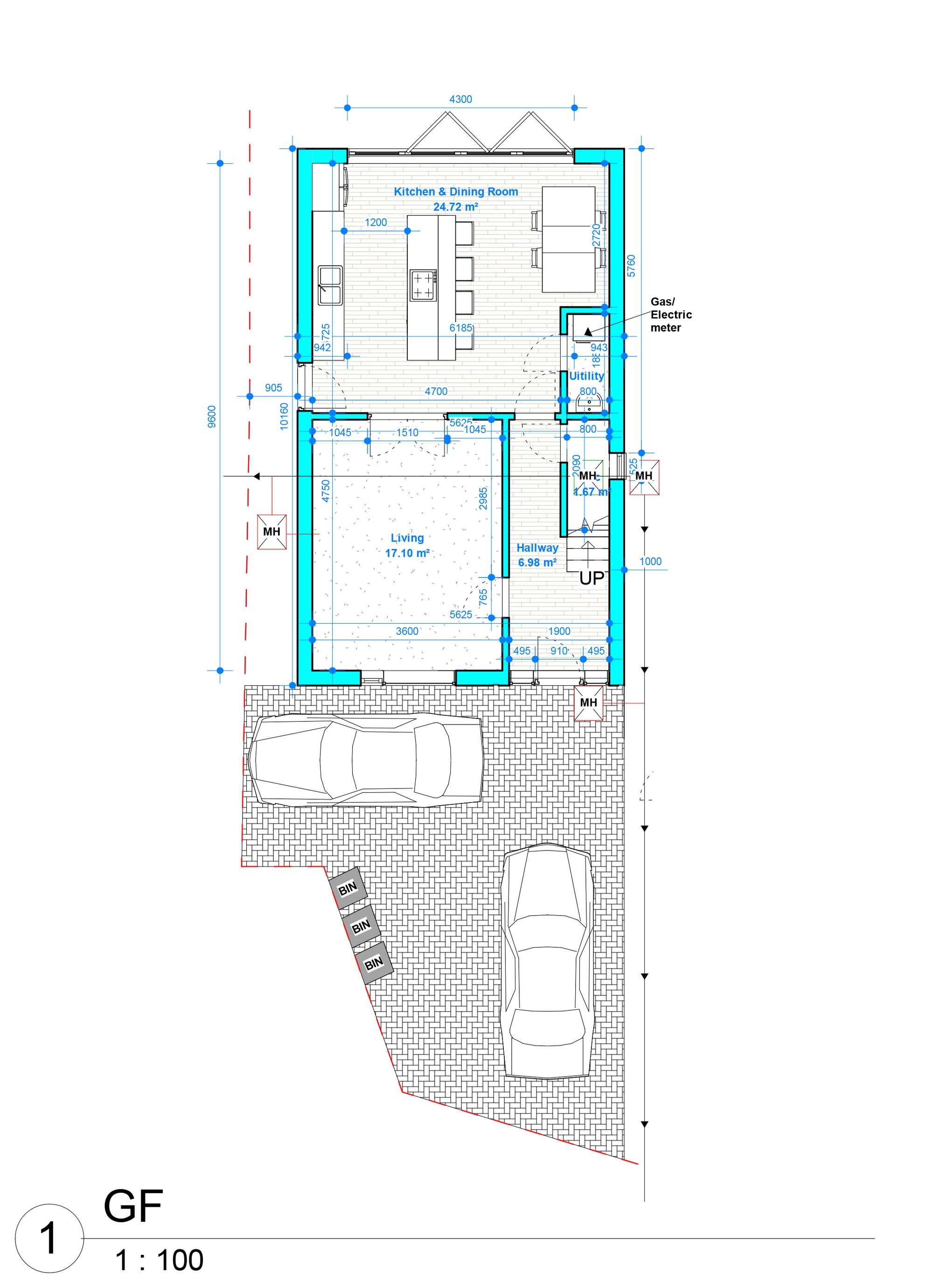 Floorplan for Louise Avenue, Netherfield, Nottingham