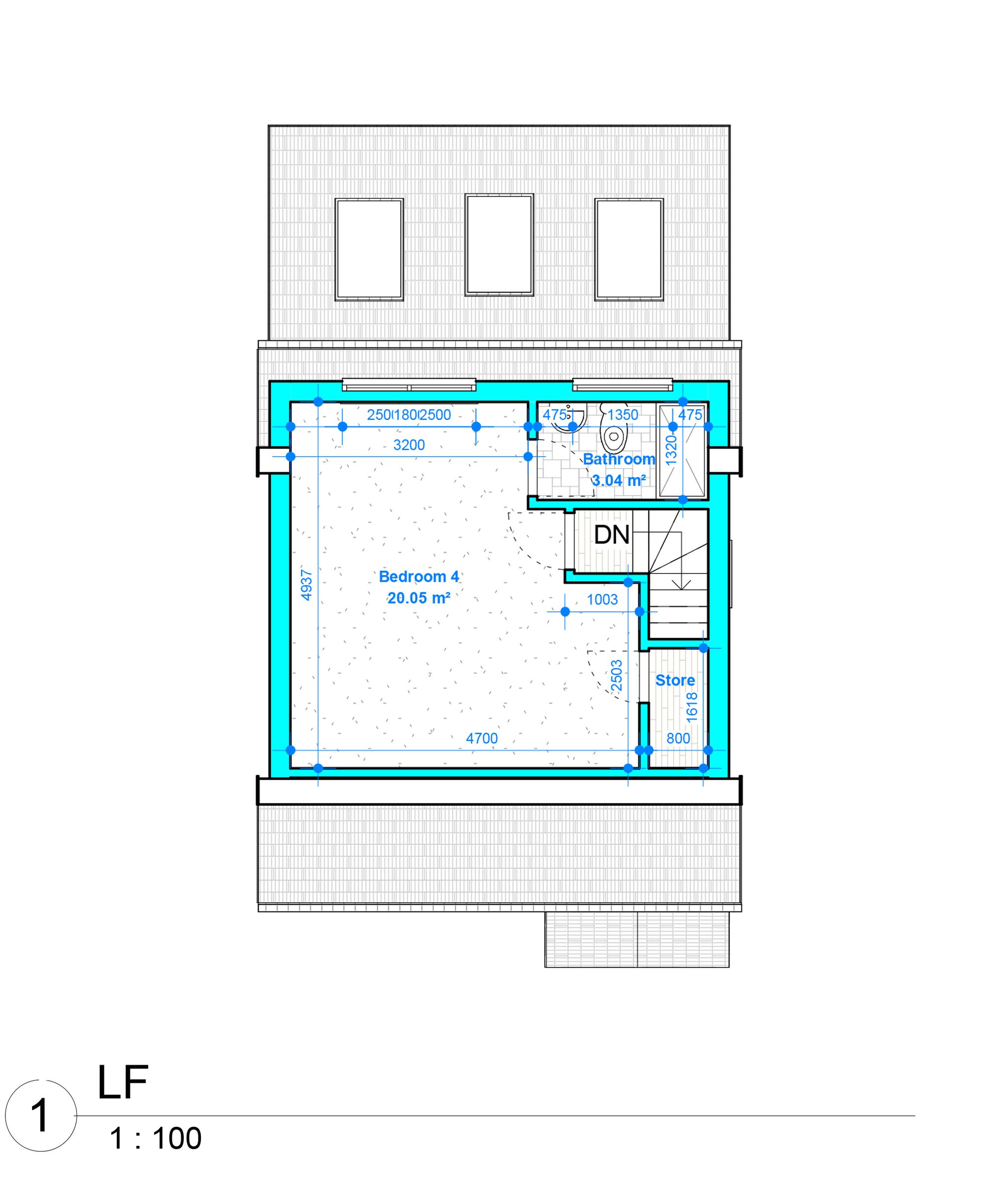 Floorplan for Louise Avenue, Netherfield, Nottingham