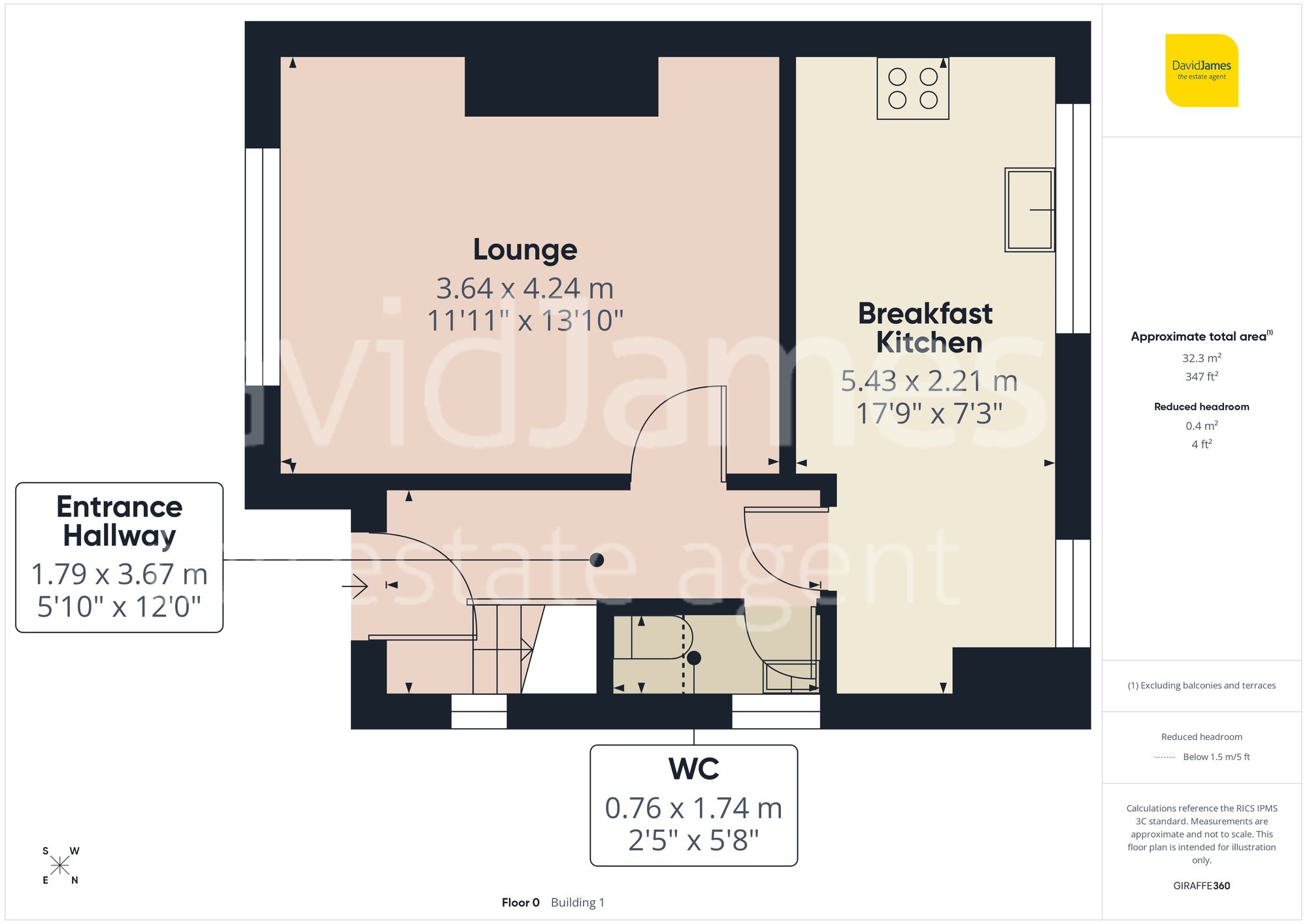 Floorplan for Worrall Avenue, Arnold, Nottingham