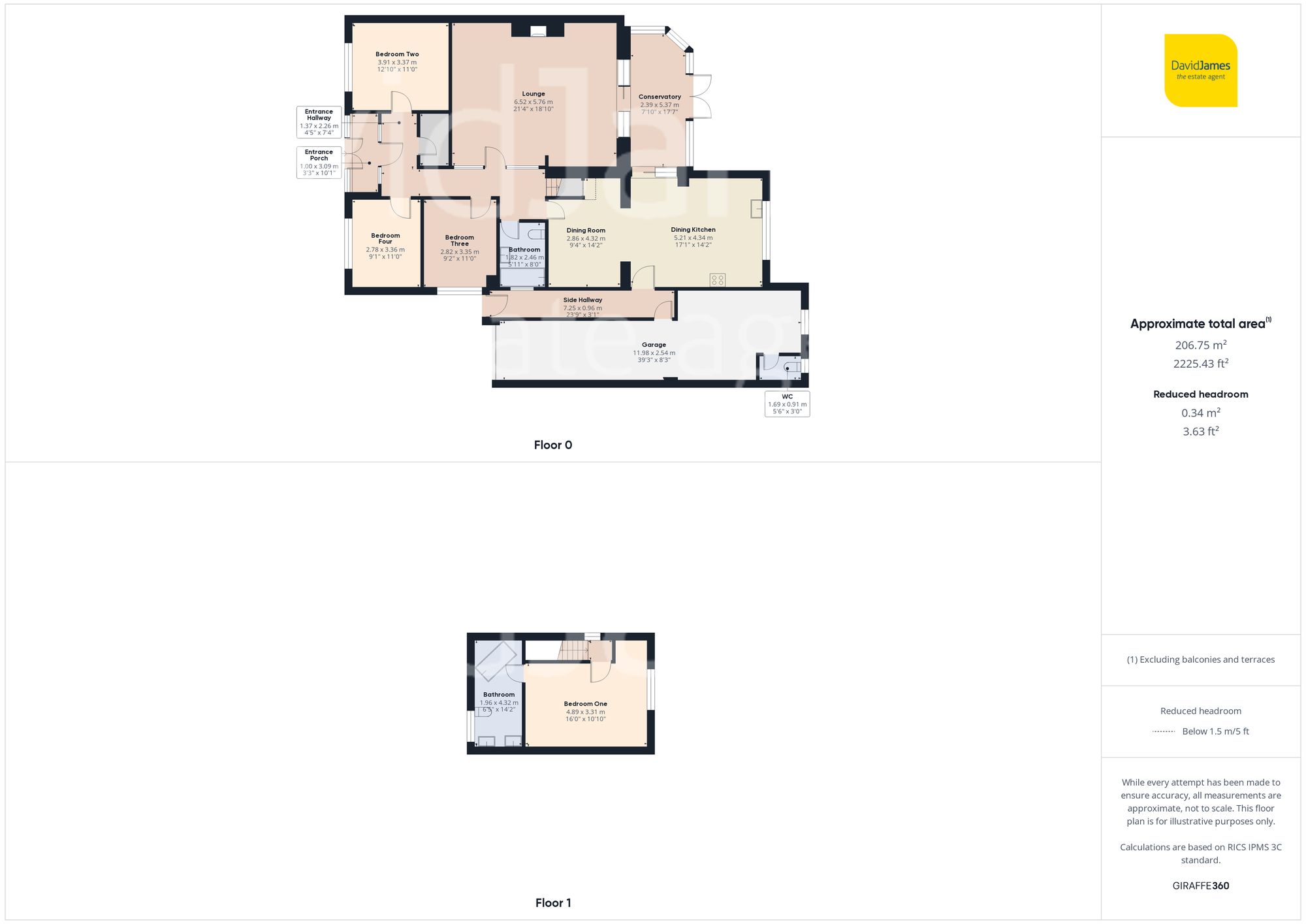 Floorplan for Mansfield Road, Papplewick, Nottingham