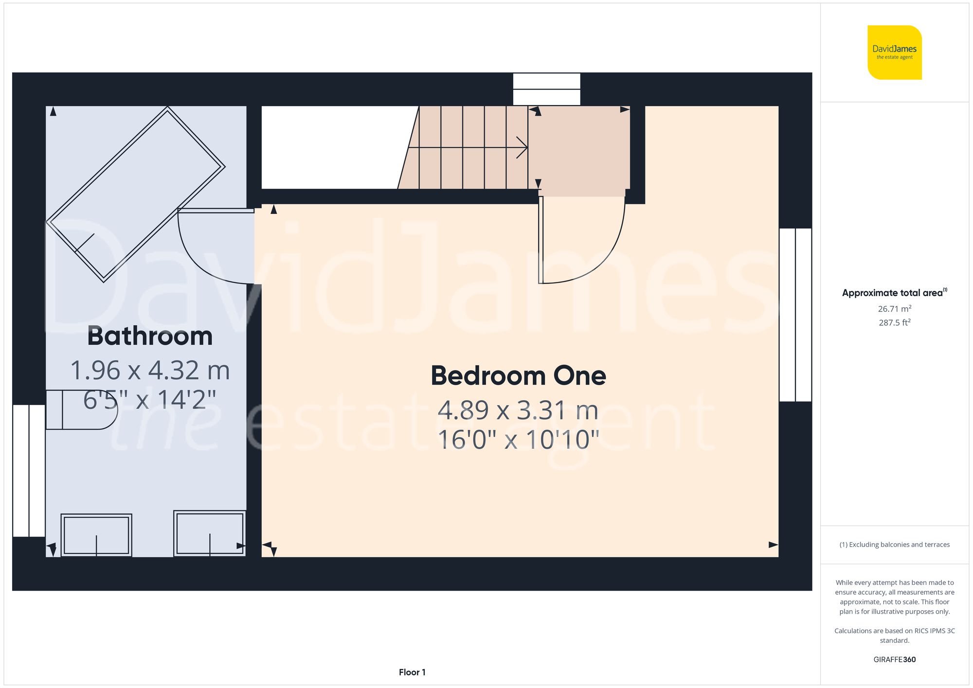 Floorplan for Mansfield Road, Papplewick, Nottingham